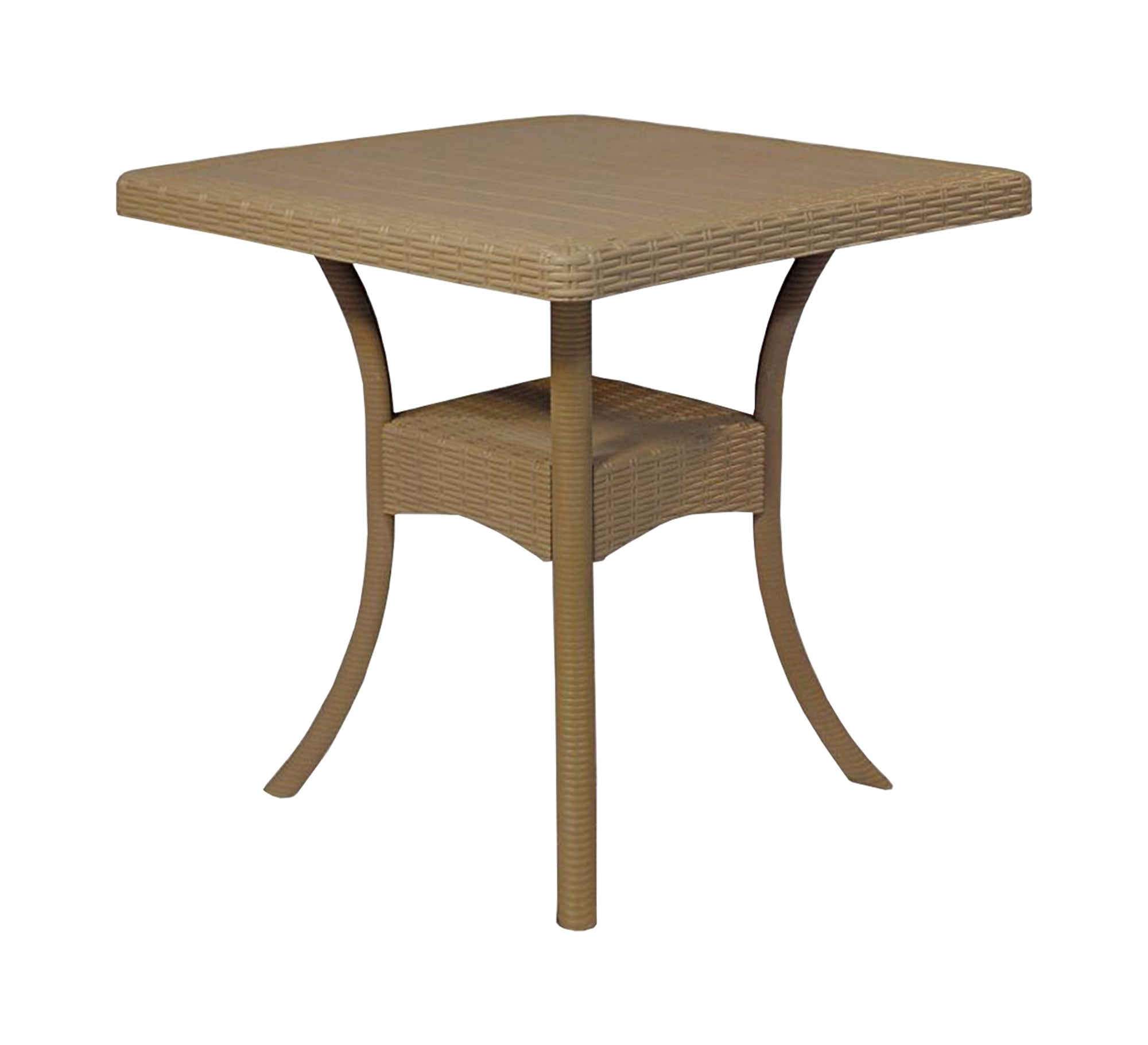 Stylish two - tone square table and chairs set - Vitrine Furniture - Outdoor Products