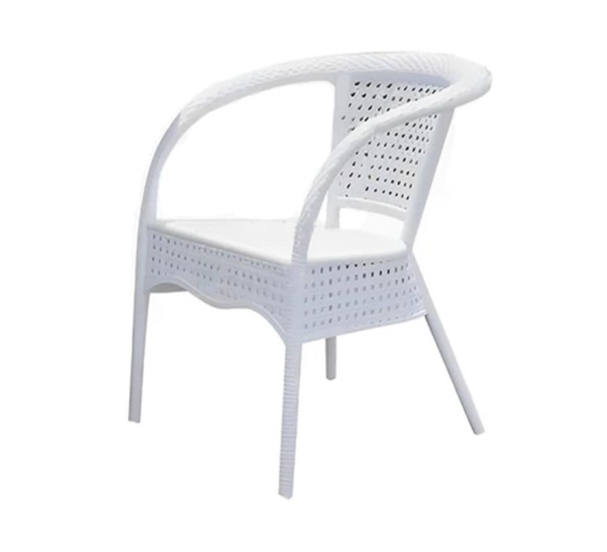 Stylish white outdoor seating set, practical and comfortable - Vitrine Furniture - Outdoor Products