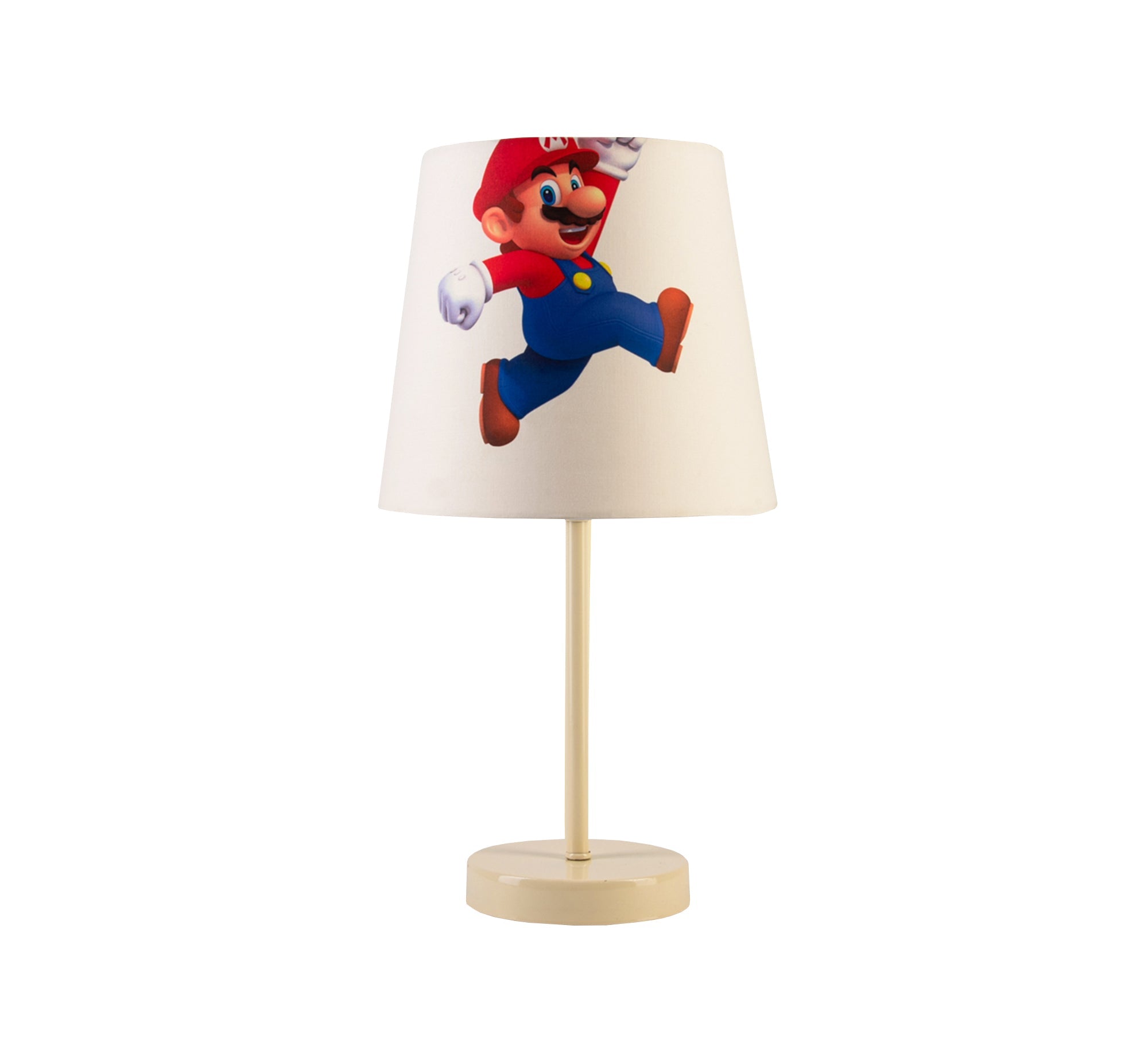 Super Mario Lamp: Adds gaming fun to your room with a beige base - Vitrine Furniture - Lighting