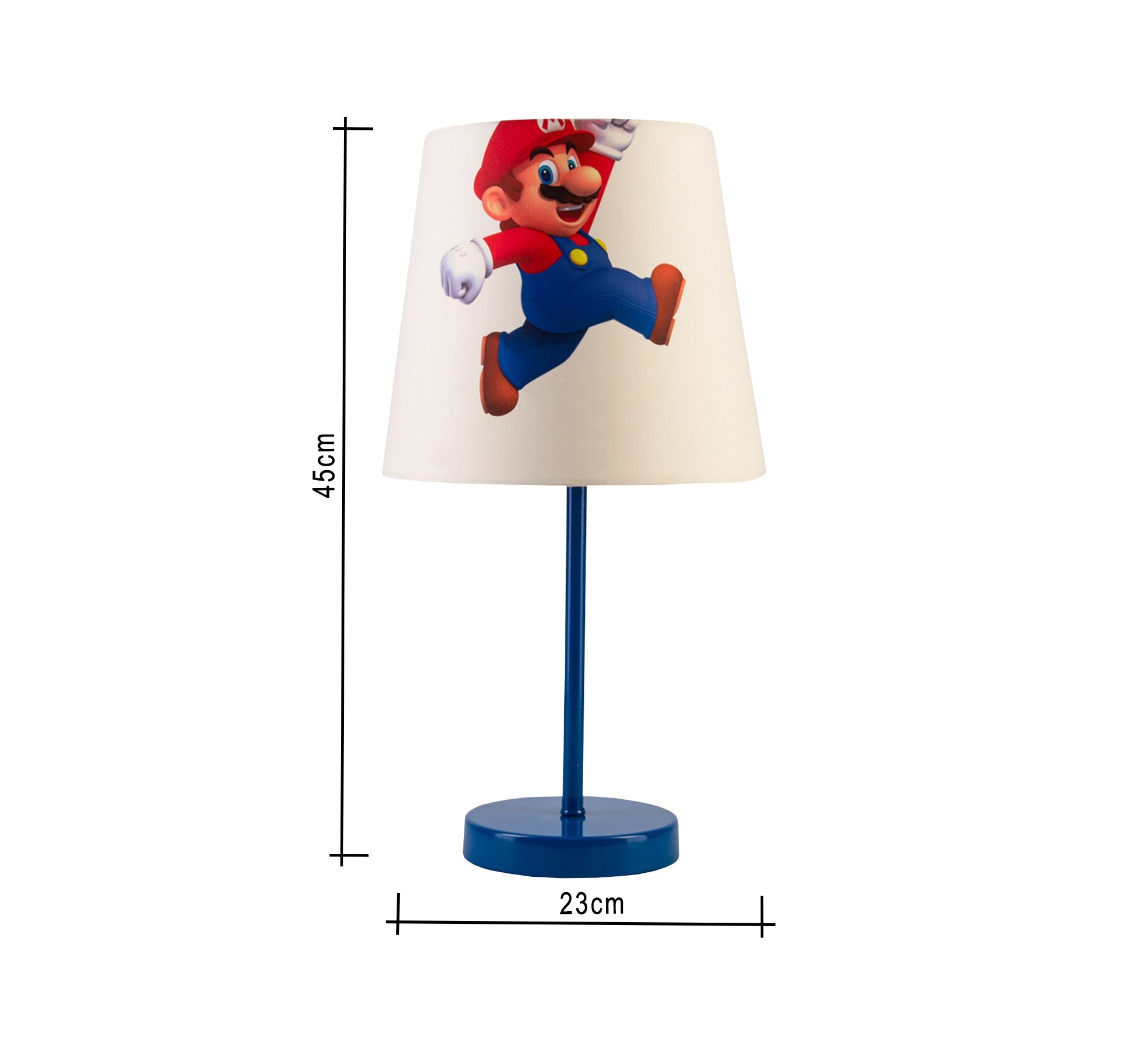 Super Mario Lamp: Adds gaming fun to your room with a blue base - Vitrine Furniture - Lighting