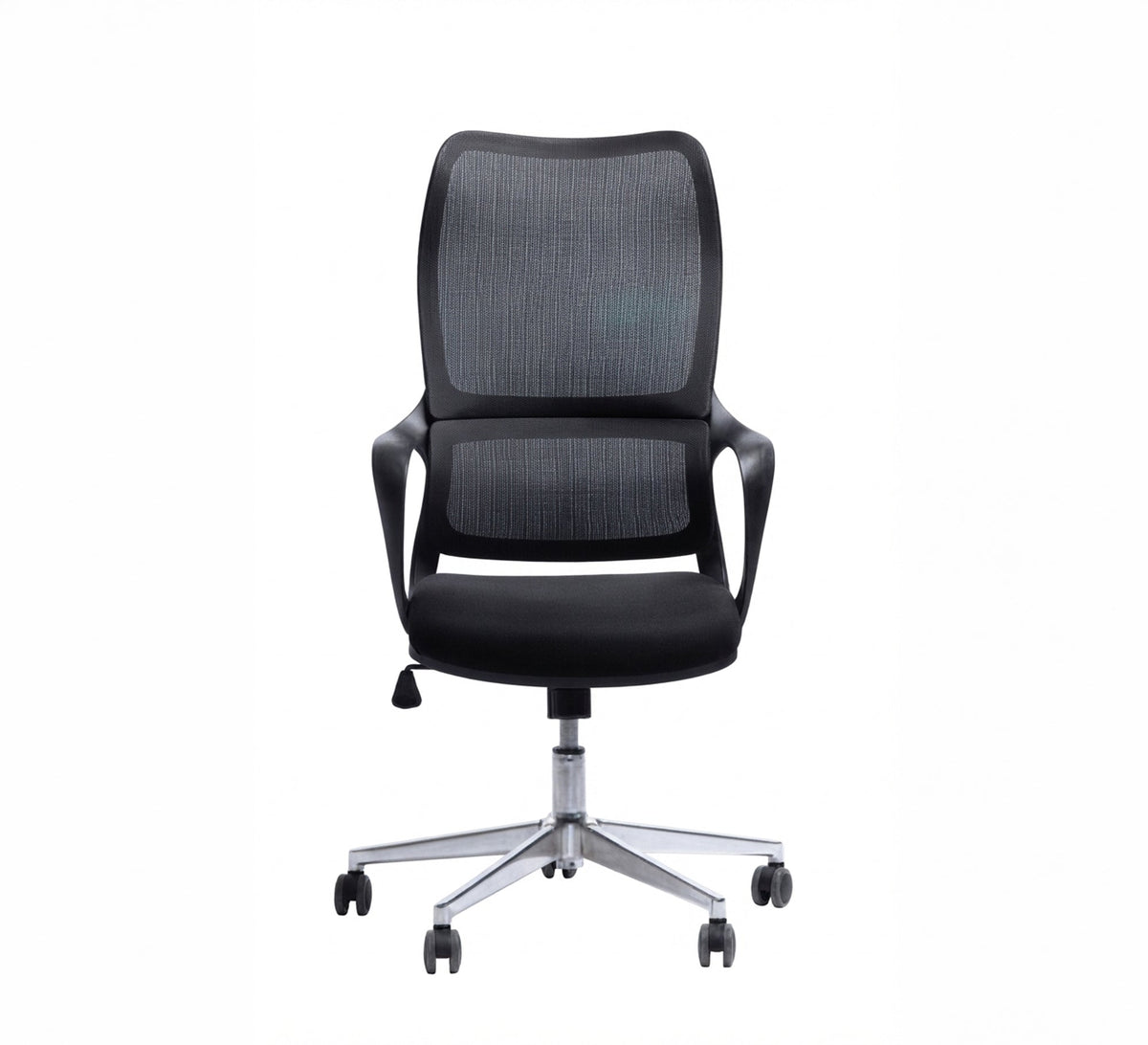 Swivel Office Chair with Shiny Metal Base - Vitrine Furniture - Office Chairs