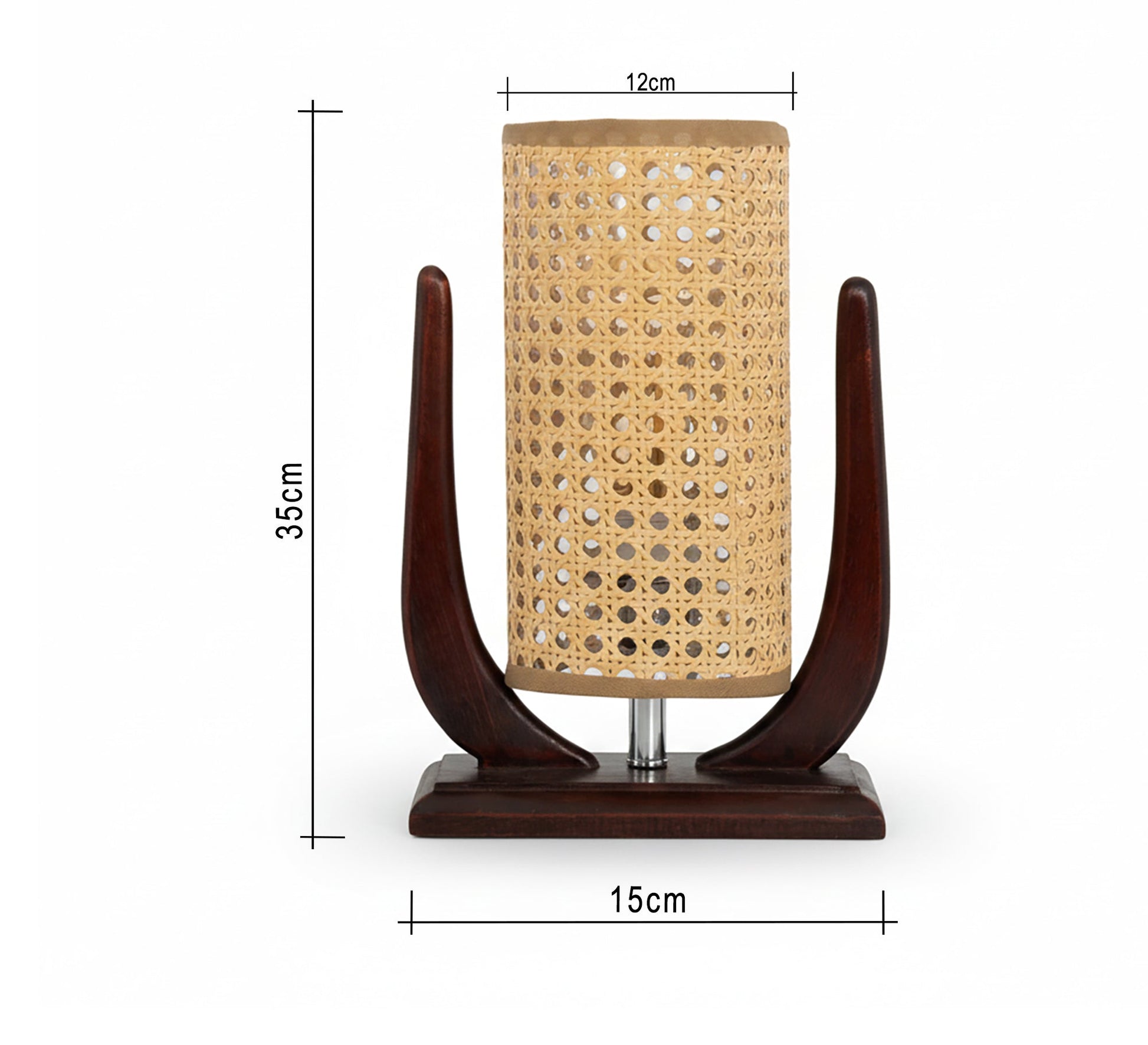 Table lamp with a unique curved design - Vitrine Furniture - Table lamps