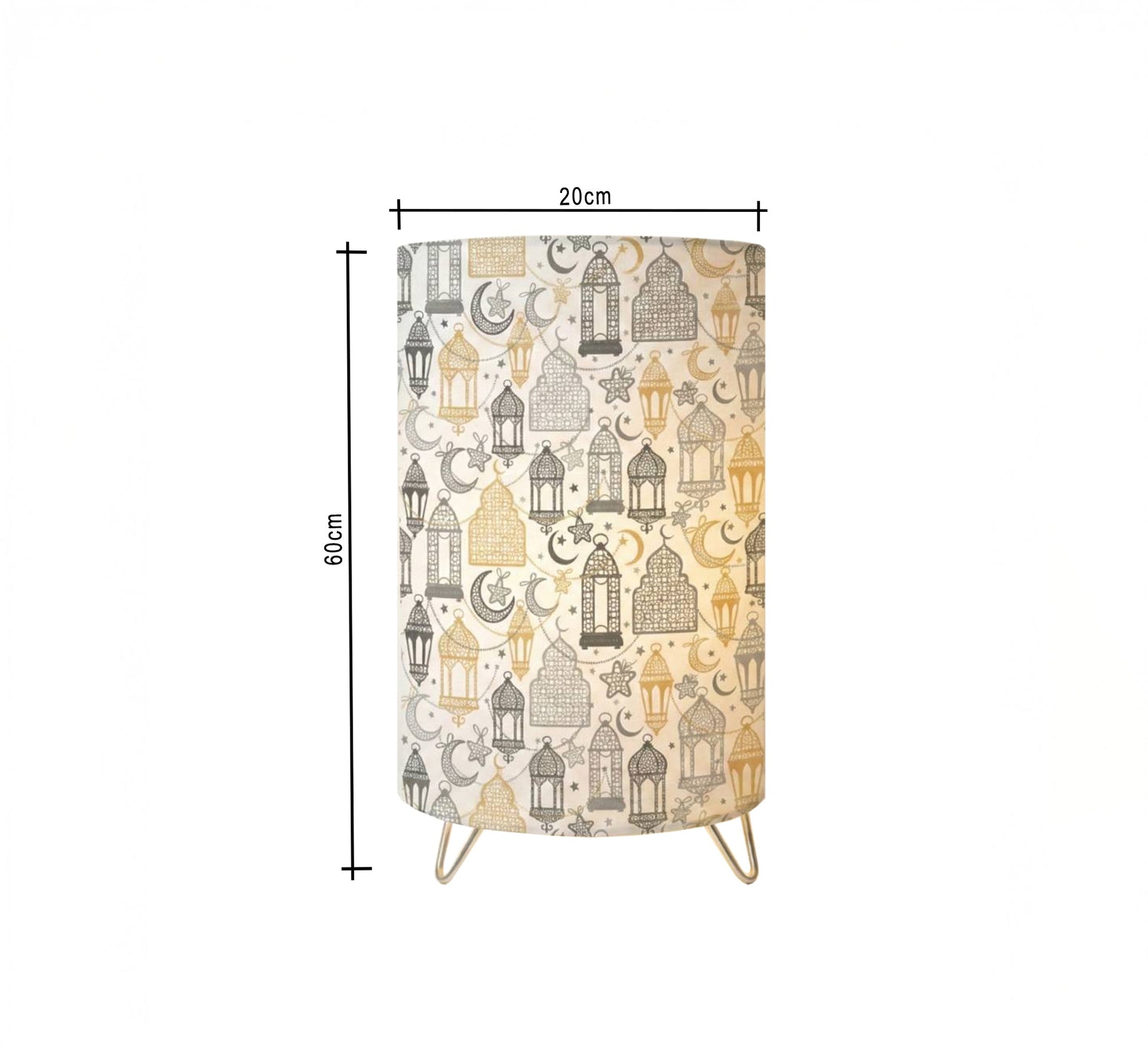 Table lamp with charming Ramadan designs - Vitrine Furniture - Table lamps