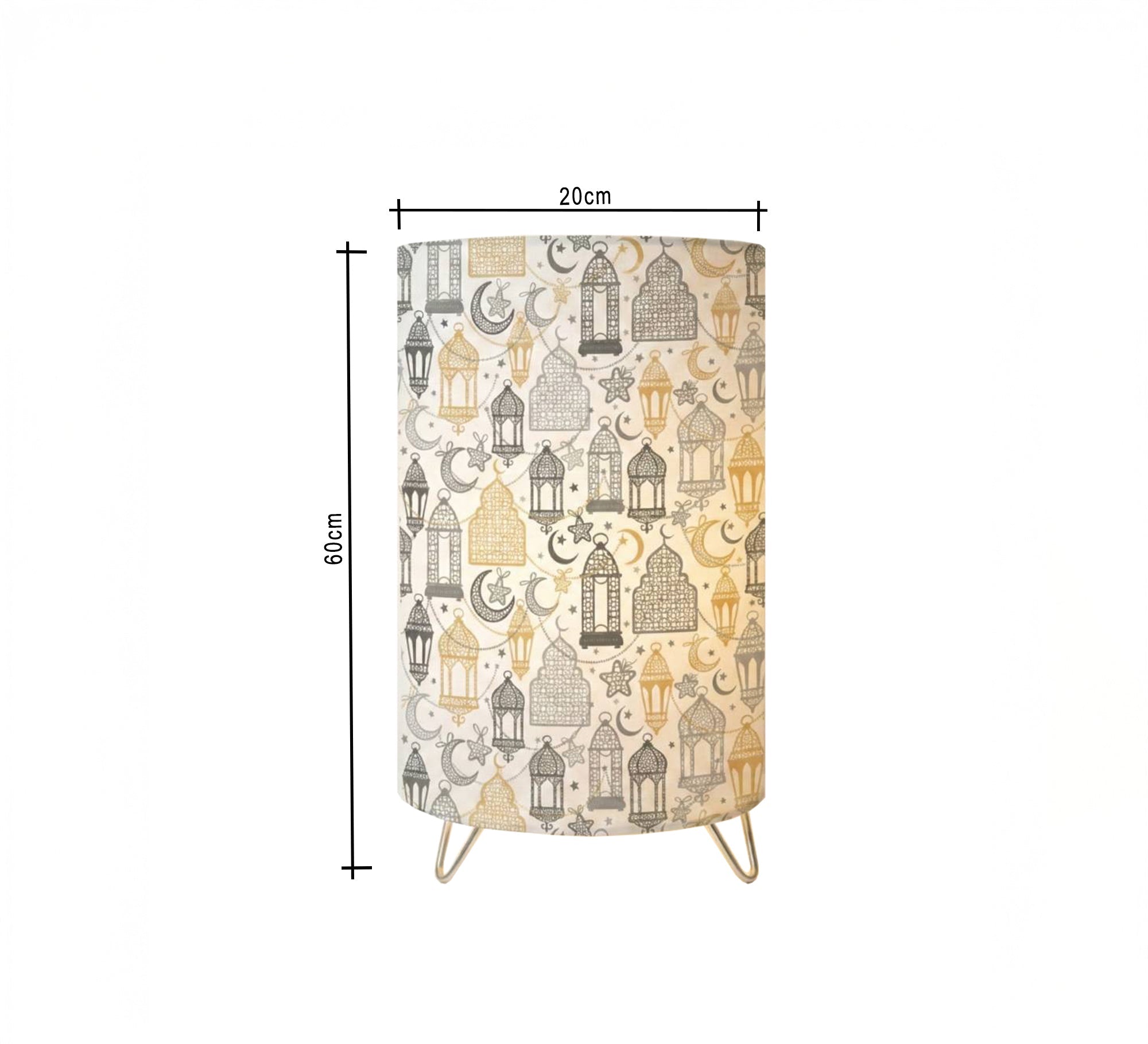 Table lamp with charming Ramadan designs - Vitrine Furniture - Table lamps