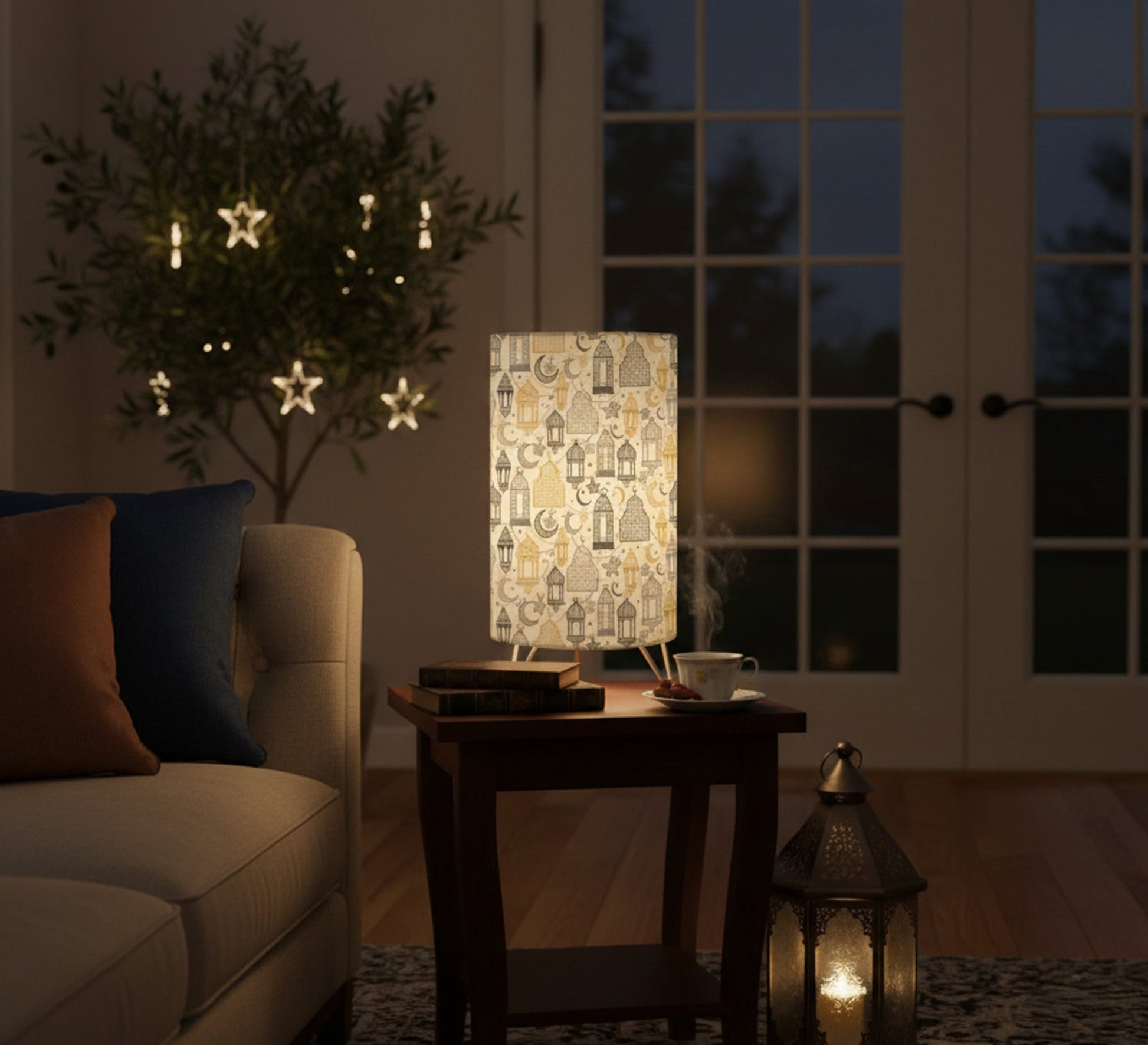 Table lamp with charming Ramadan designs - Vitrine Furniture - Table lamps