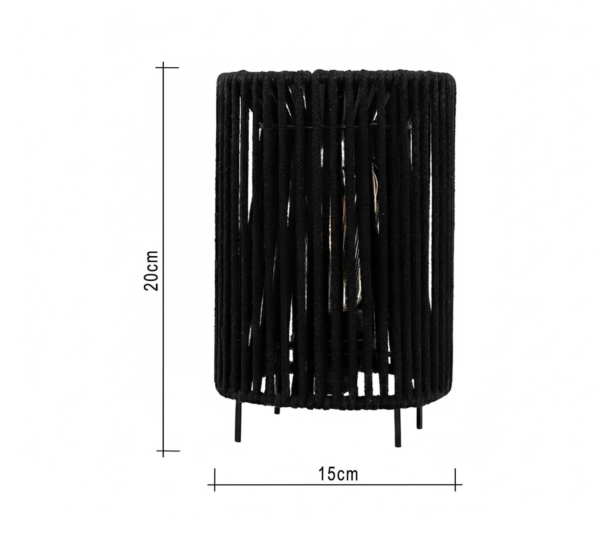 Table lamp with cylindrical shade - Vitrine Furniture - Table lamps