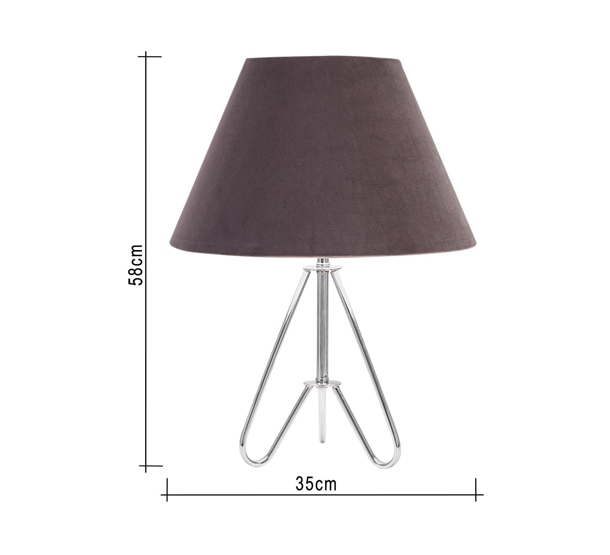 Table lamp with fixed metal legs - Vitrine Furniture - Lighting