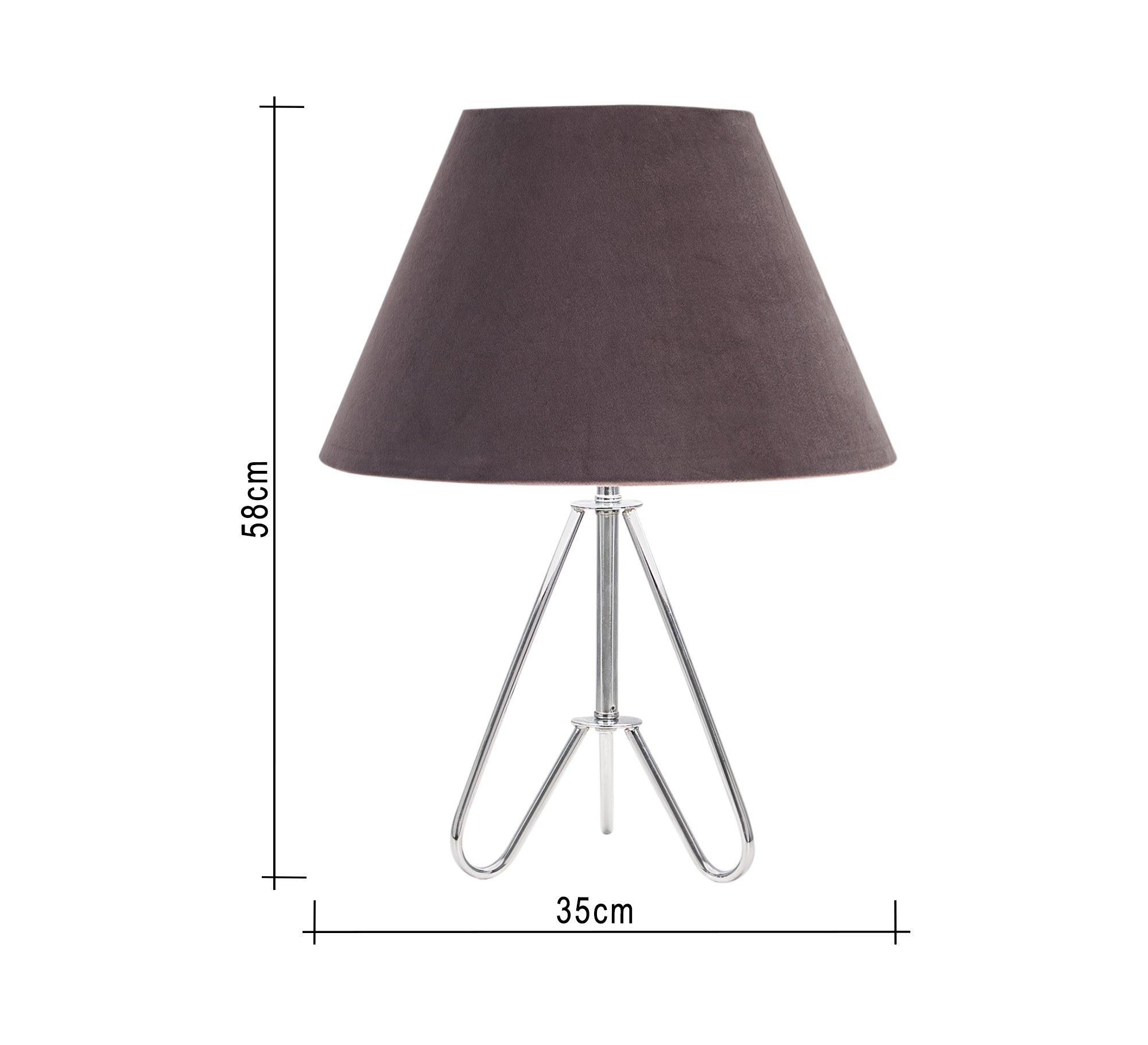 Table lamp with fixed metal legs - Vitrine Furniture - Lighting