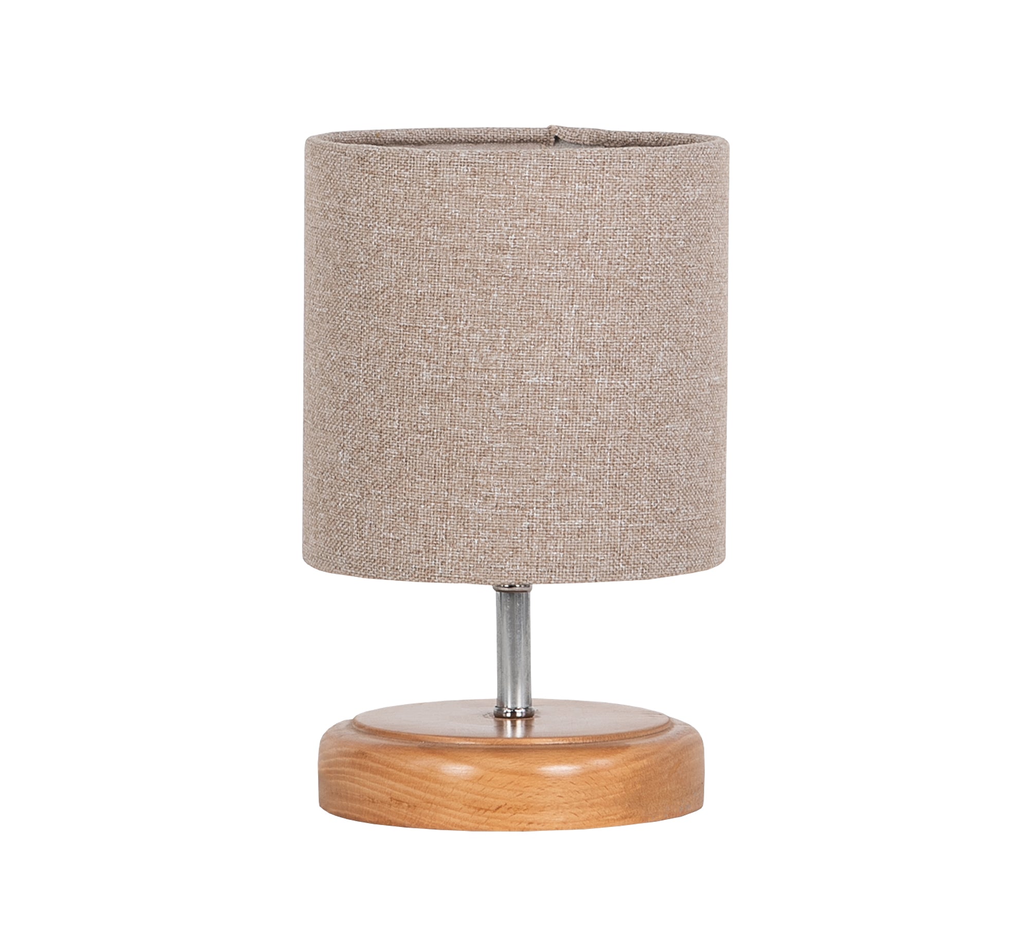 table lamp with wooden base - Vitrine Furniture - Lighting