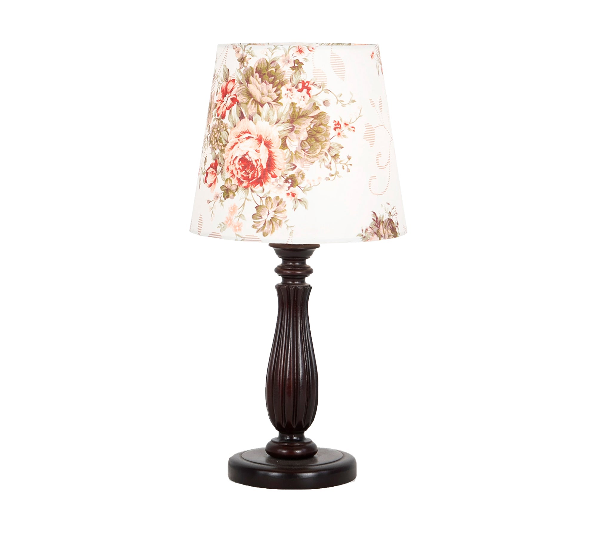 Table lighting unit with a classic beech base - Vitrine Furniture - Lighting