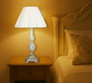 Table lighting unit with a classic metal base - Vitrine Furniture - Lighting