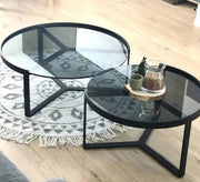 Table set with incomplete decorative frames - Vitrine Furniture - Furniture