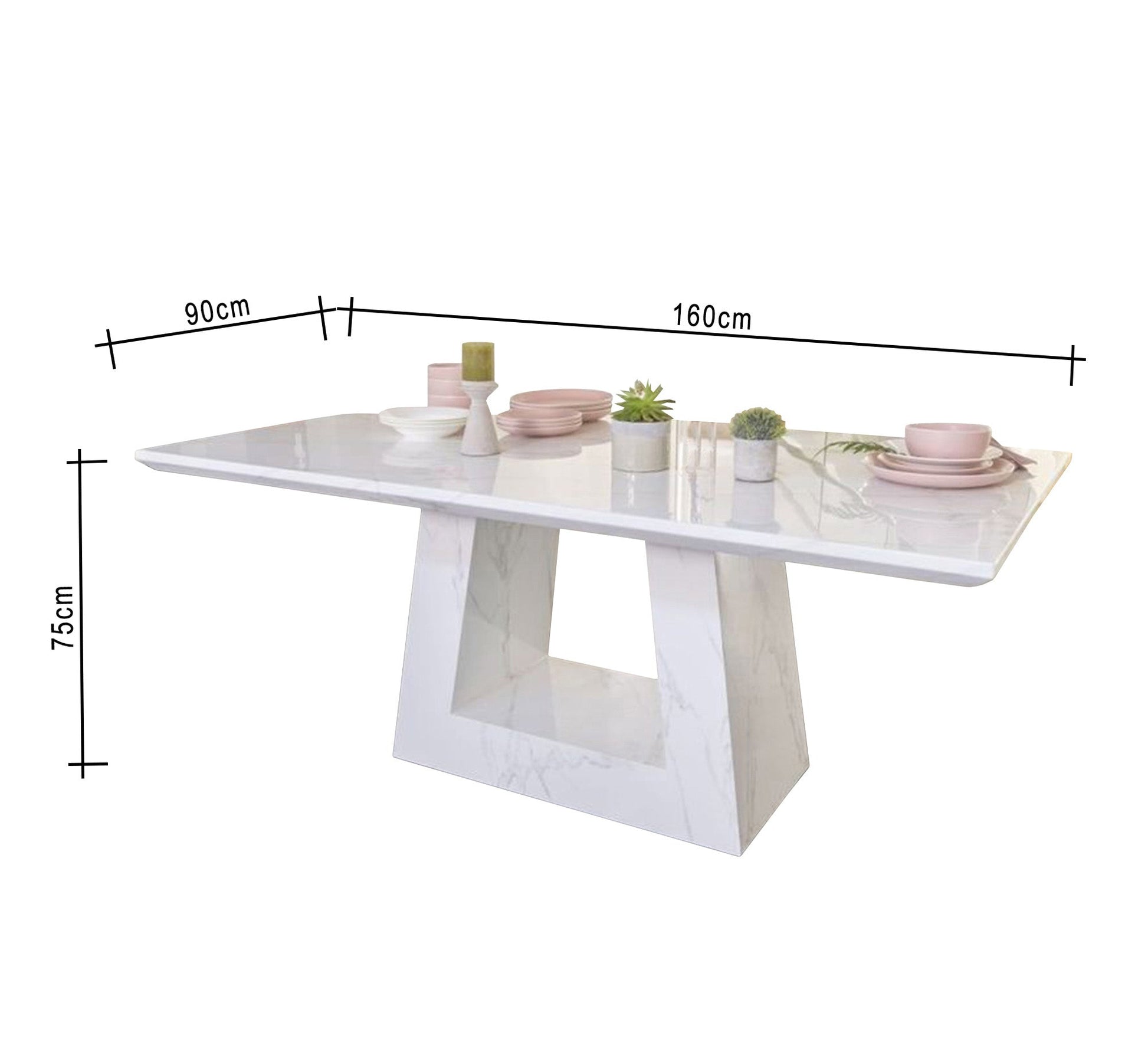Table with a modern and unique design - Vitrine Furniture - Furniture