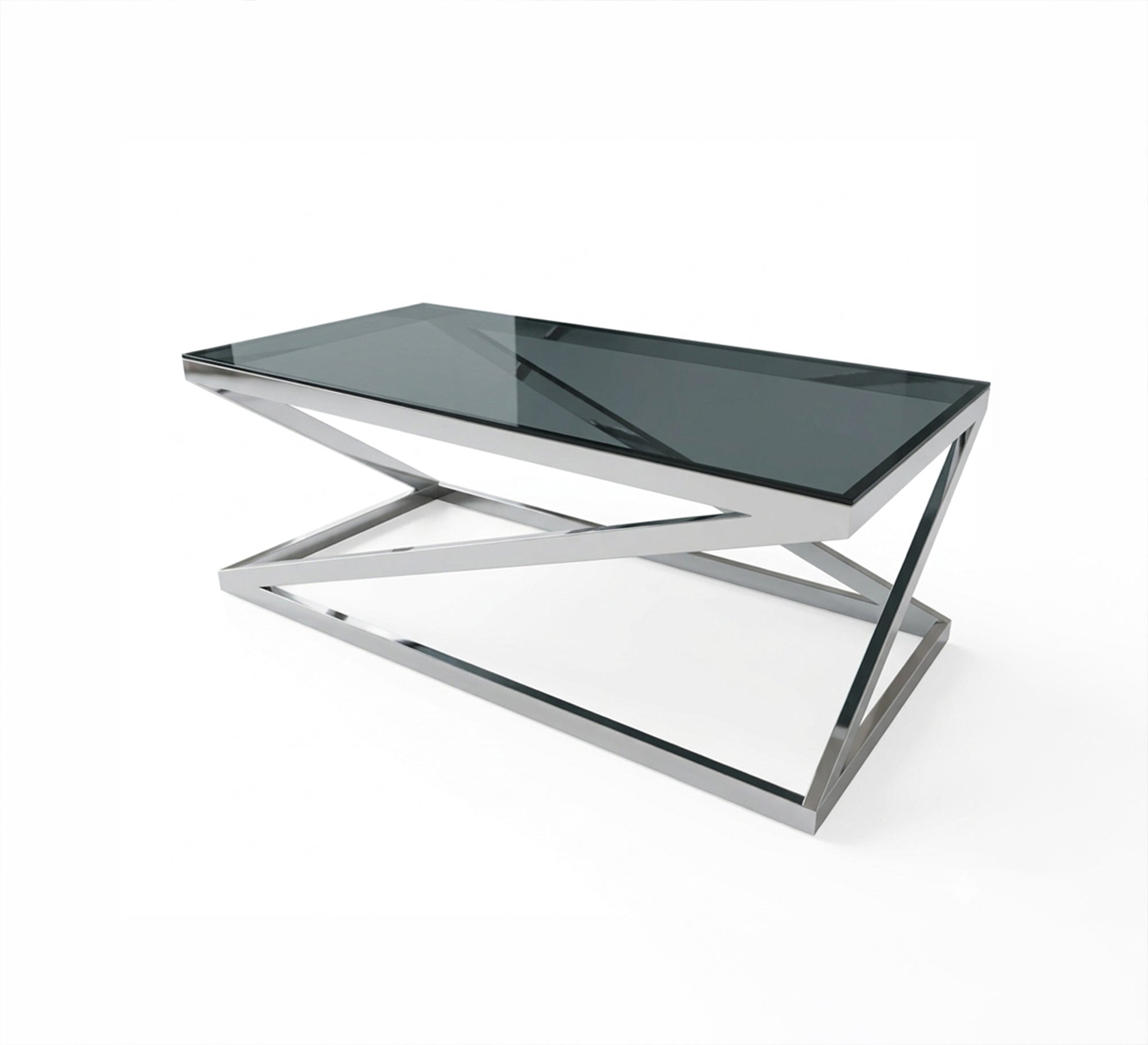 Table with a repeating Z - letter chassis - Vitrine Furniture - Coffee Tables