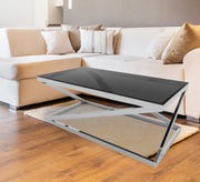 Table with a repeating Z - letter chassis - Vitrine Furniture - Furniture