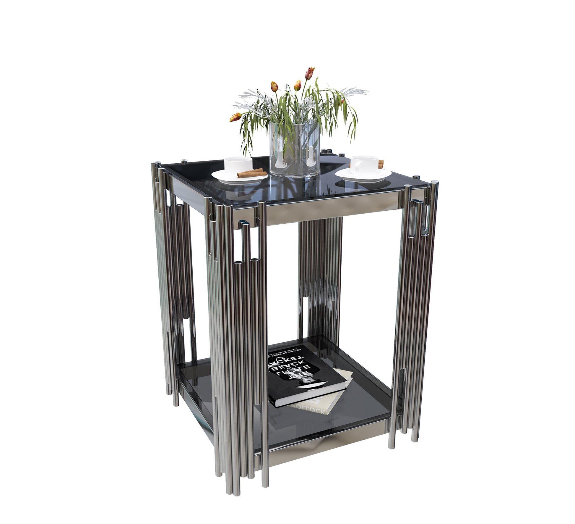 Table with thin decorative tube tops - Vitrine Furniture - Furniture