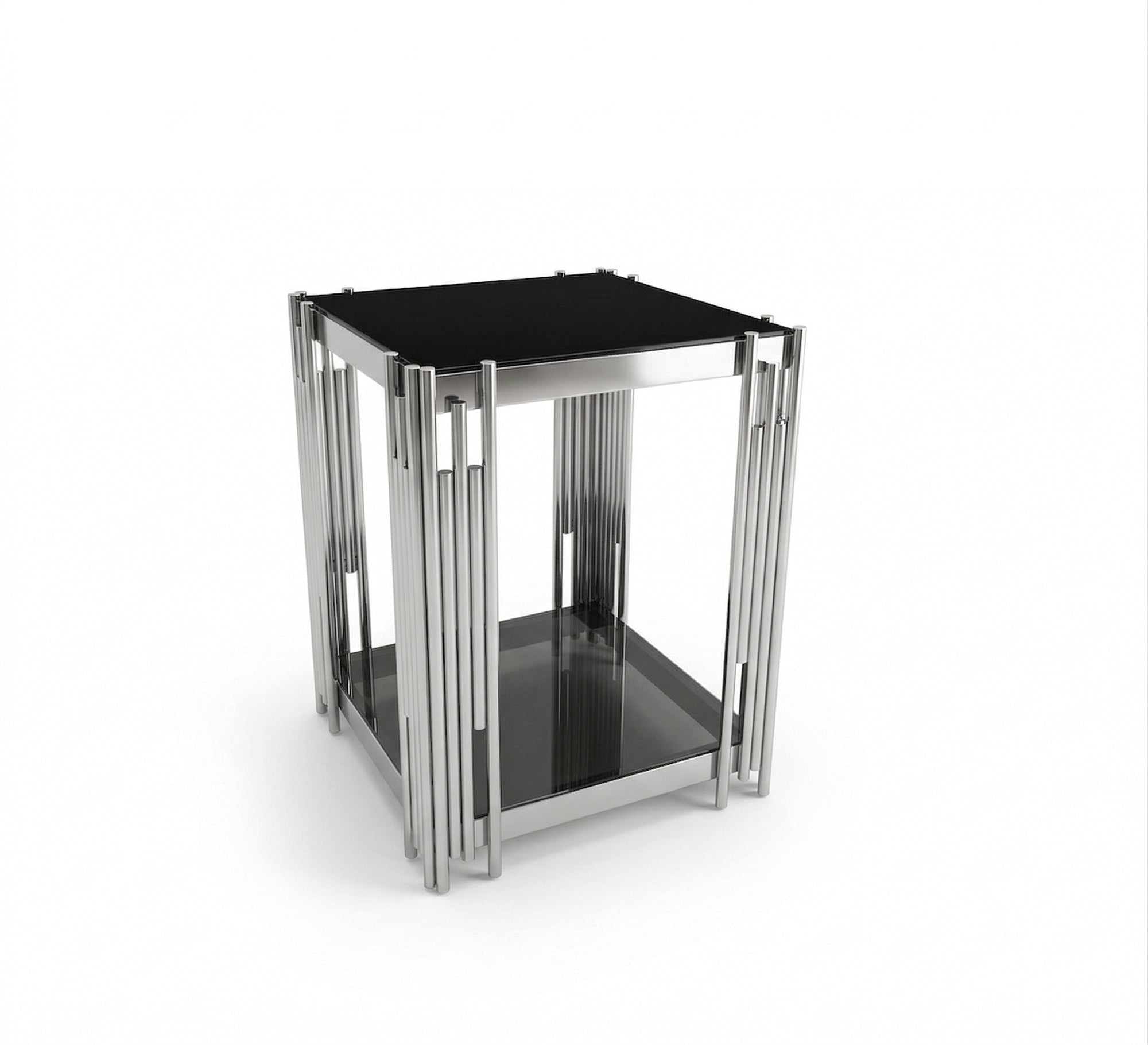 Table with thin decorative tube tops - Vitrine Furniture - Side Tables
