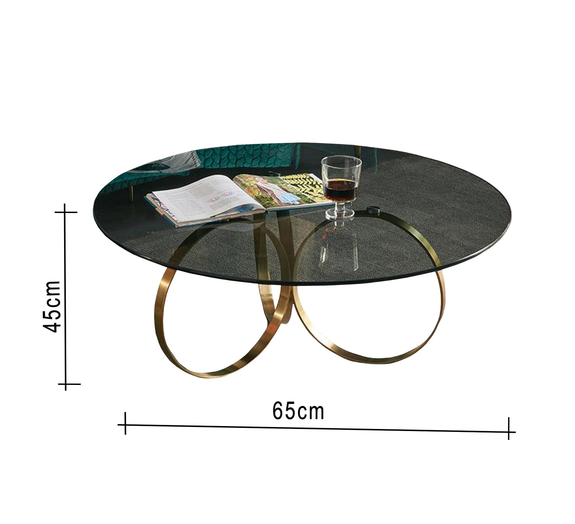 Table with three interlocking circles - Vitrine Furniture - Furniture