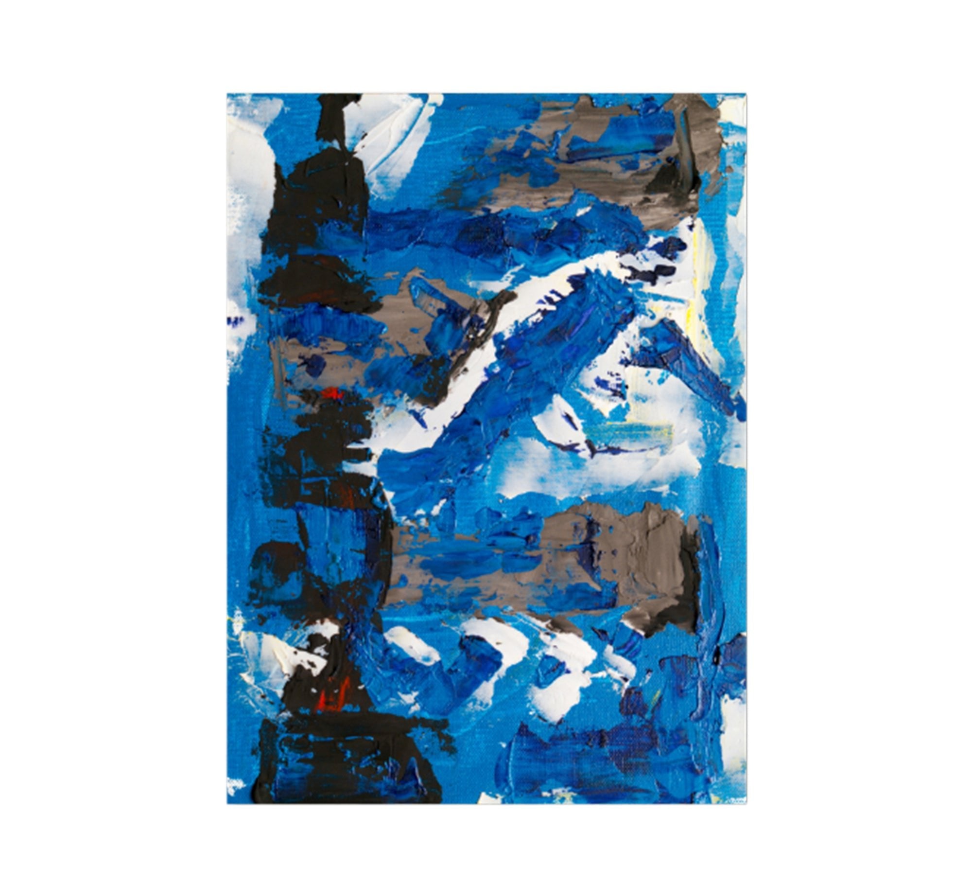 Tableau colored with shades of blue - Vitrine Furniture - Décor