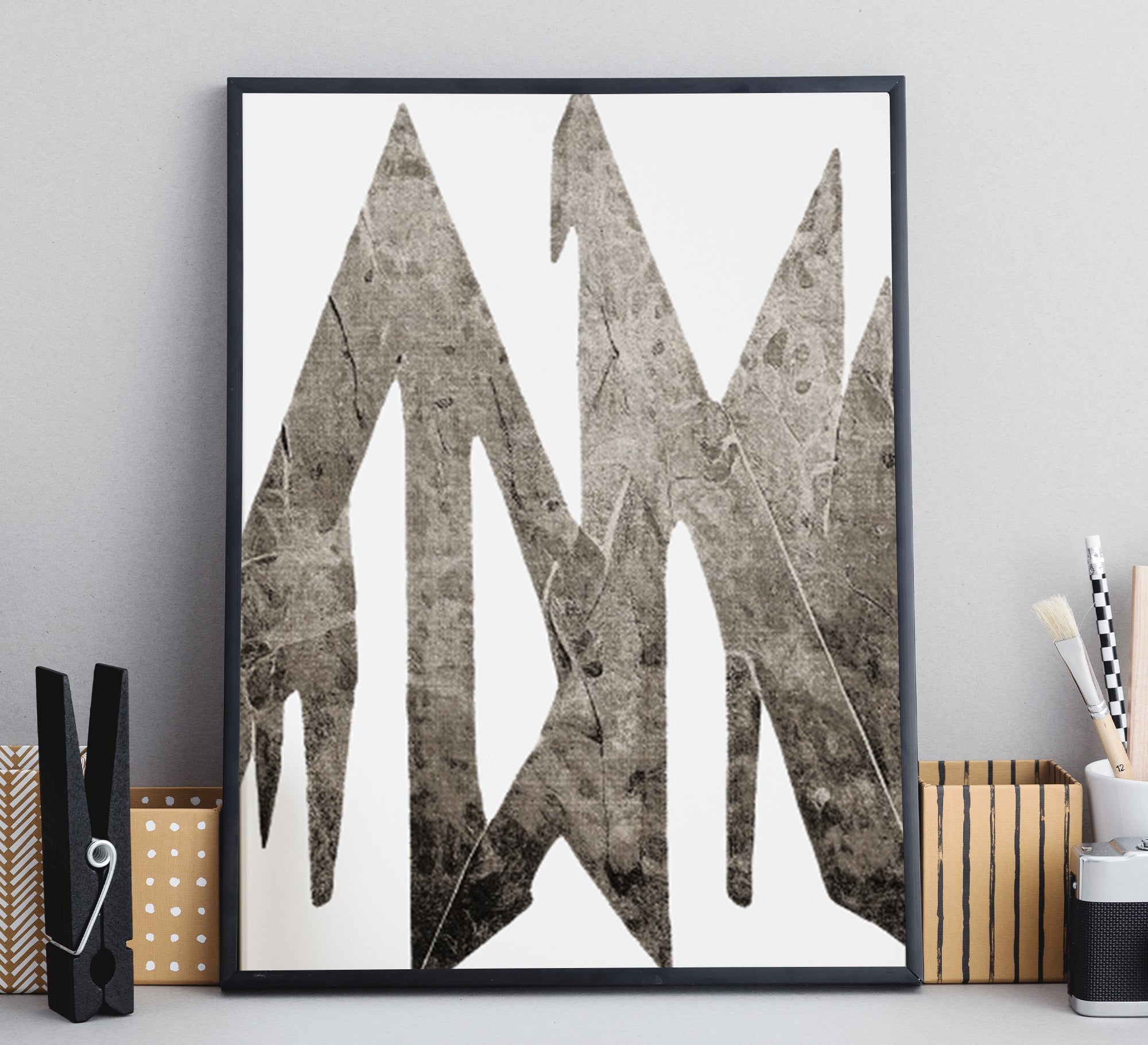 Tableau in black and white - Vitrine Furniture - Décor