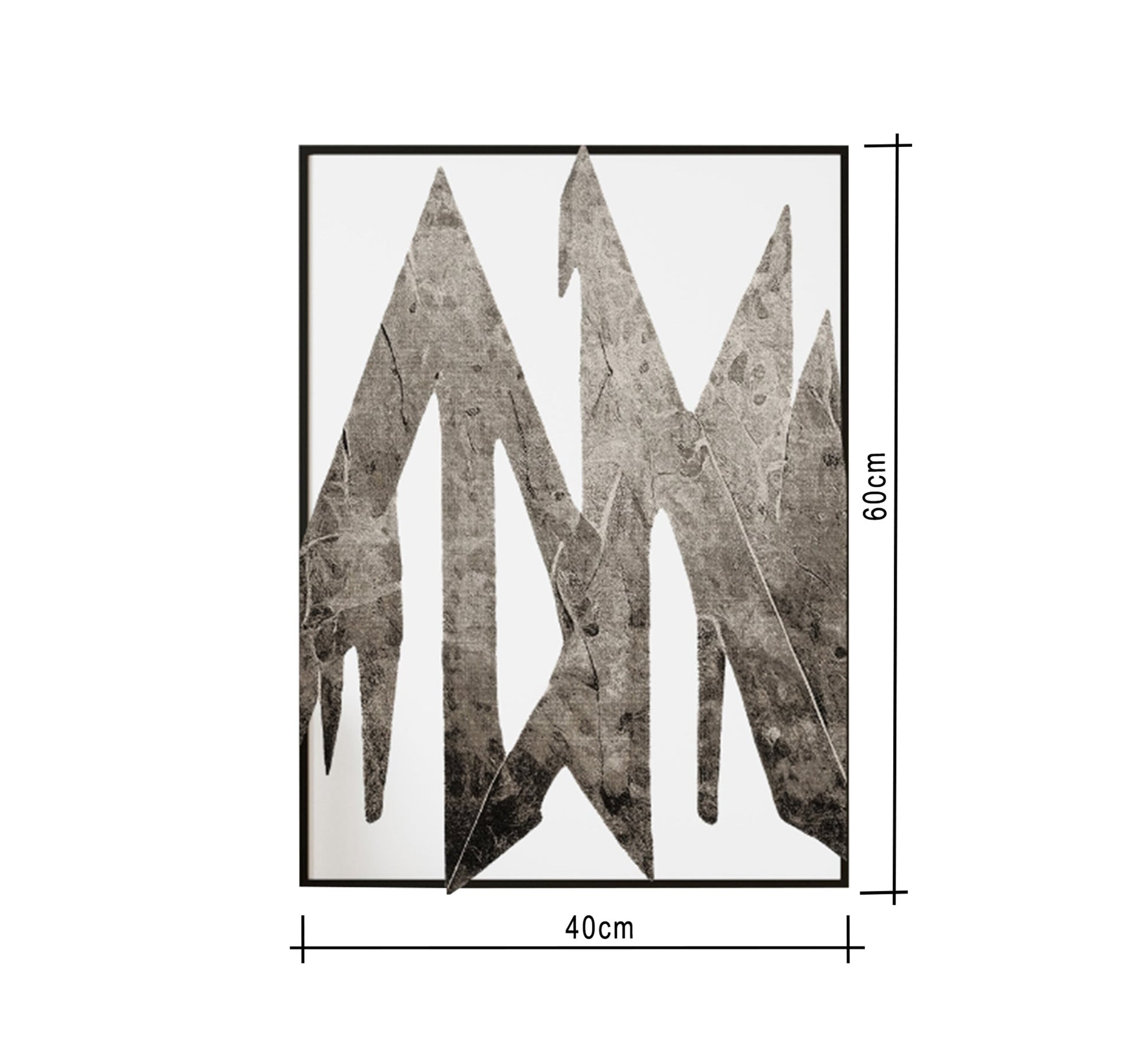 Tableau in black and white - Vitrine Furniture - Décor