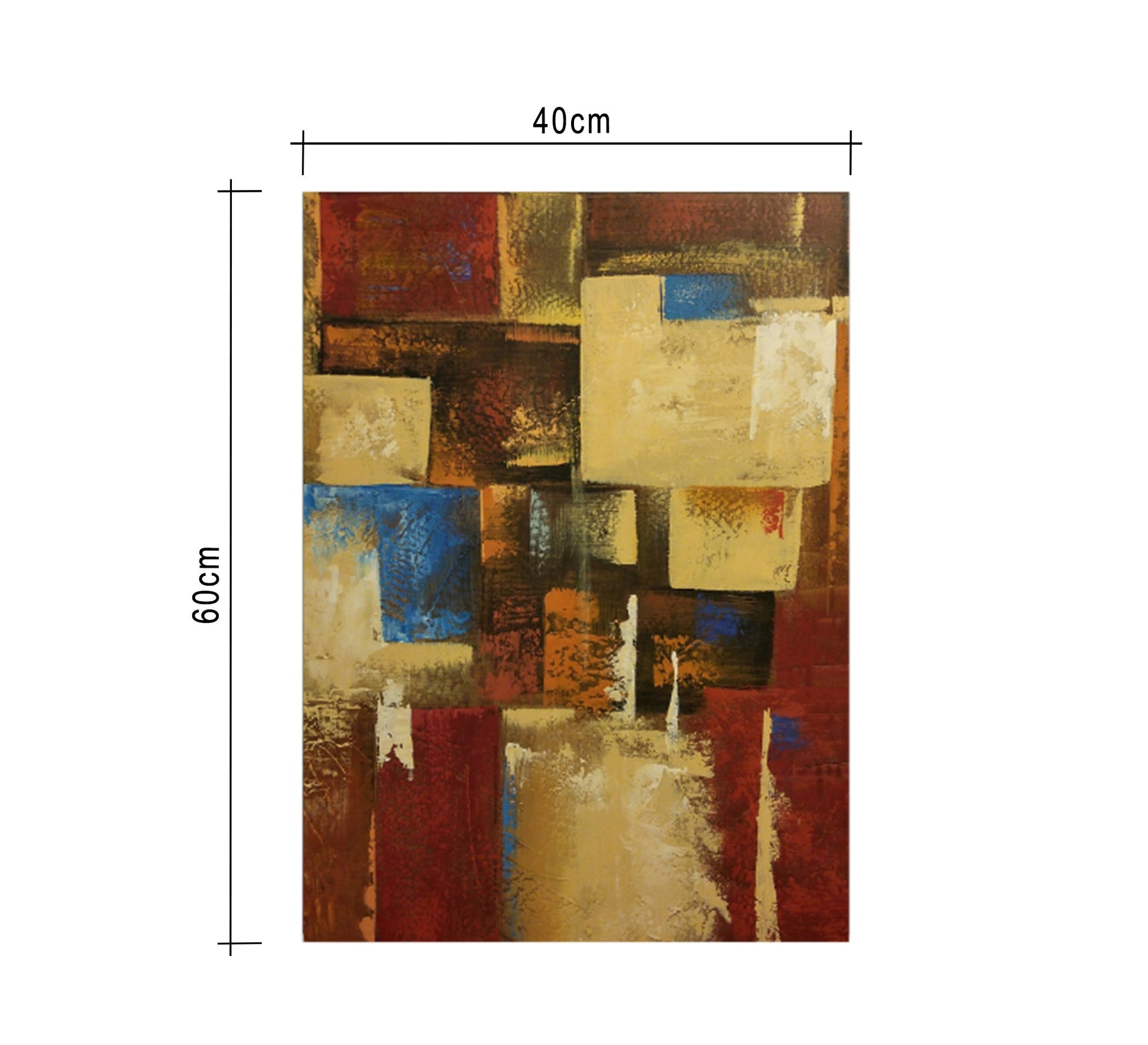 Tableau in brown tones - Vitrine Furniture - Décor