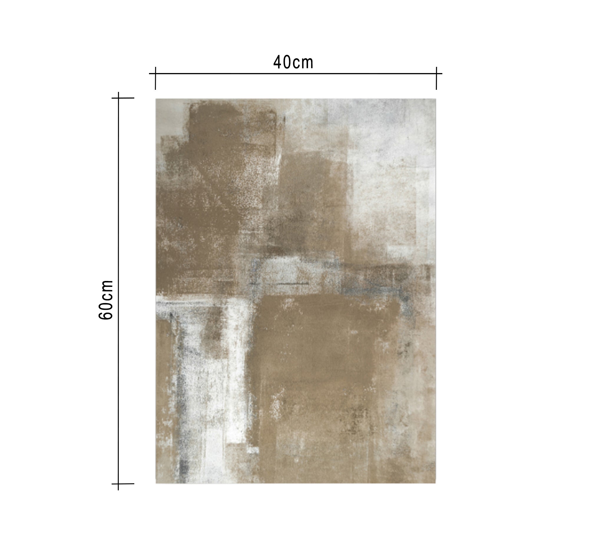 Tableau in calm neutral colors - Vitrine Furniture - Décor