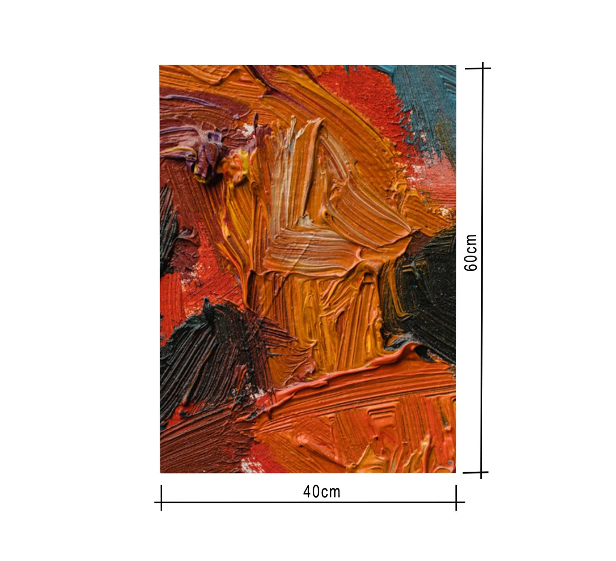 Tableau with abstract artistic drawings - Vitrine Furniture - Décor