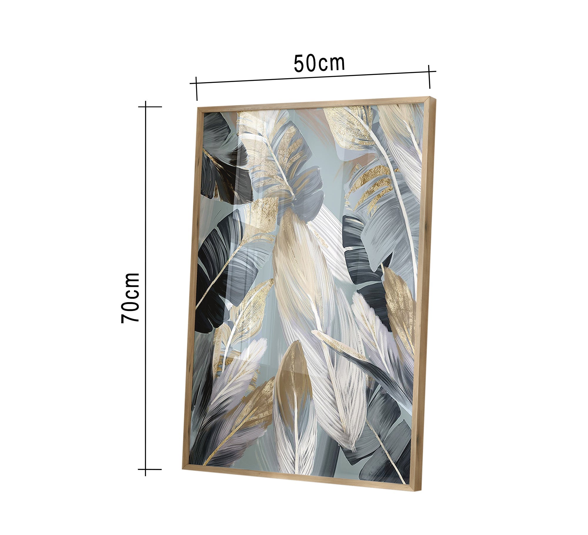 Tableau with calm, overlapping colors - Vitrine Furniture - Décor