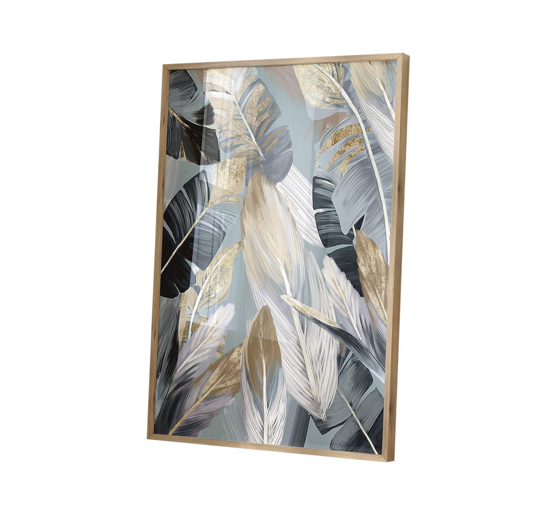 Tableau with calm, overlapping colors - Vitrine Furniture - Décor