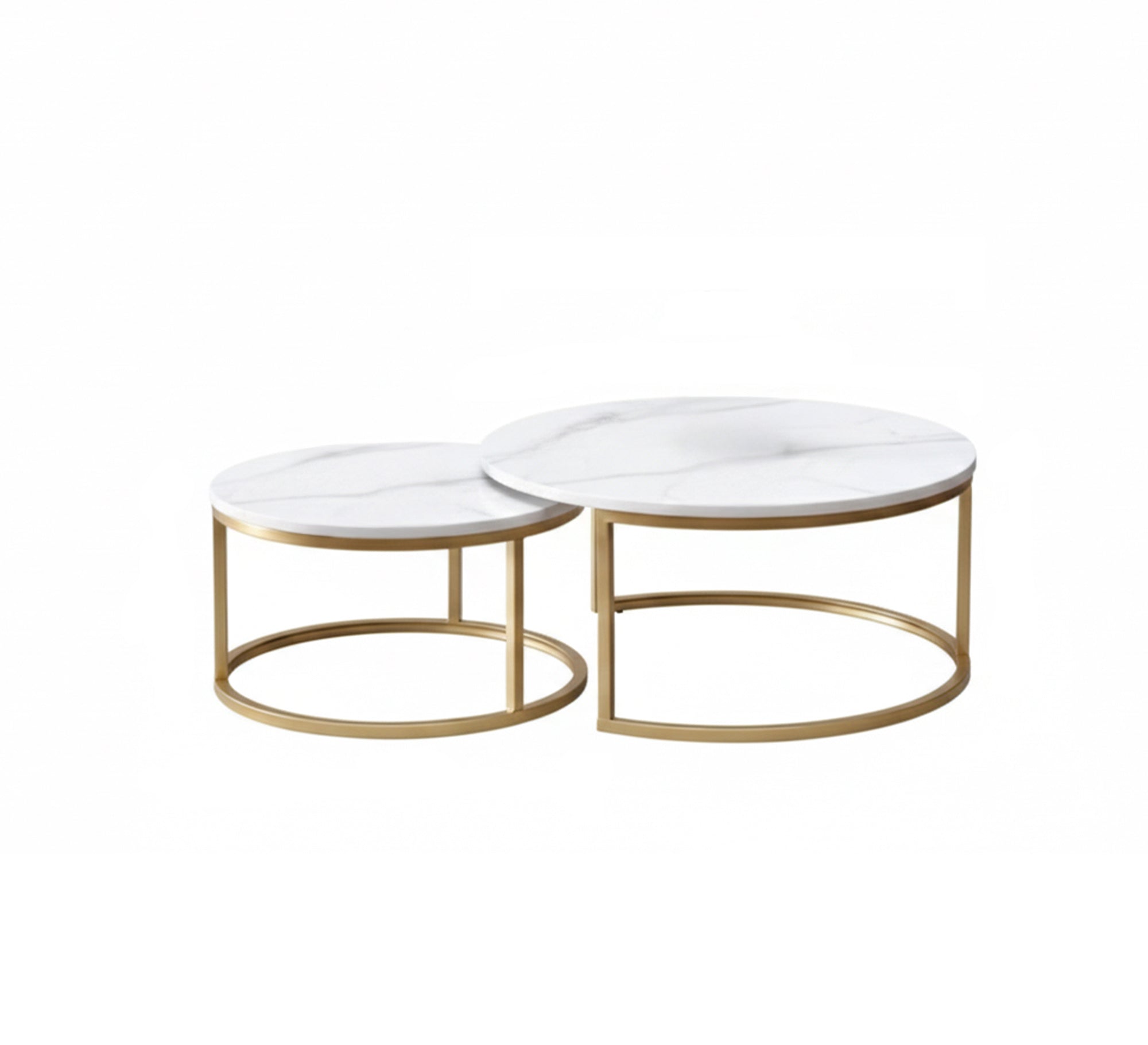Tables where the magic of white meets the magic of gold - Vitrine Furniture - Furniture