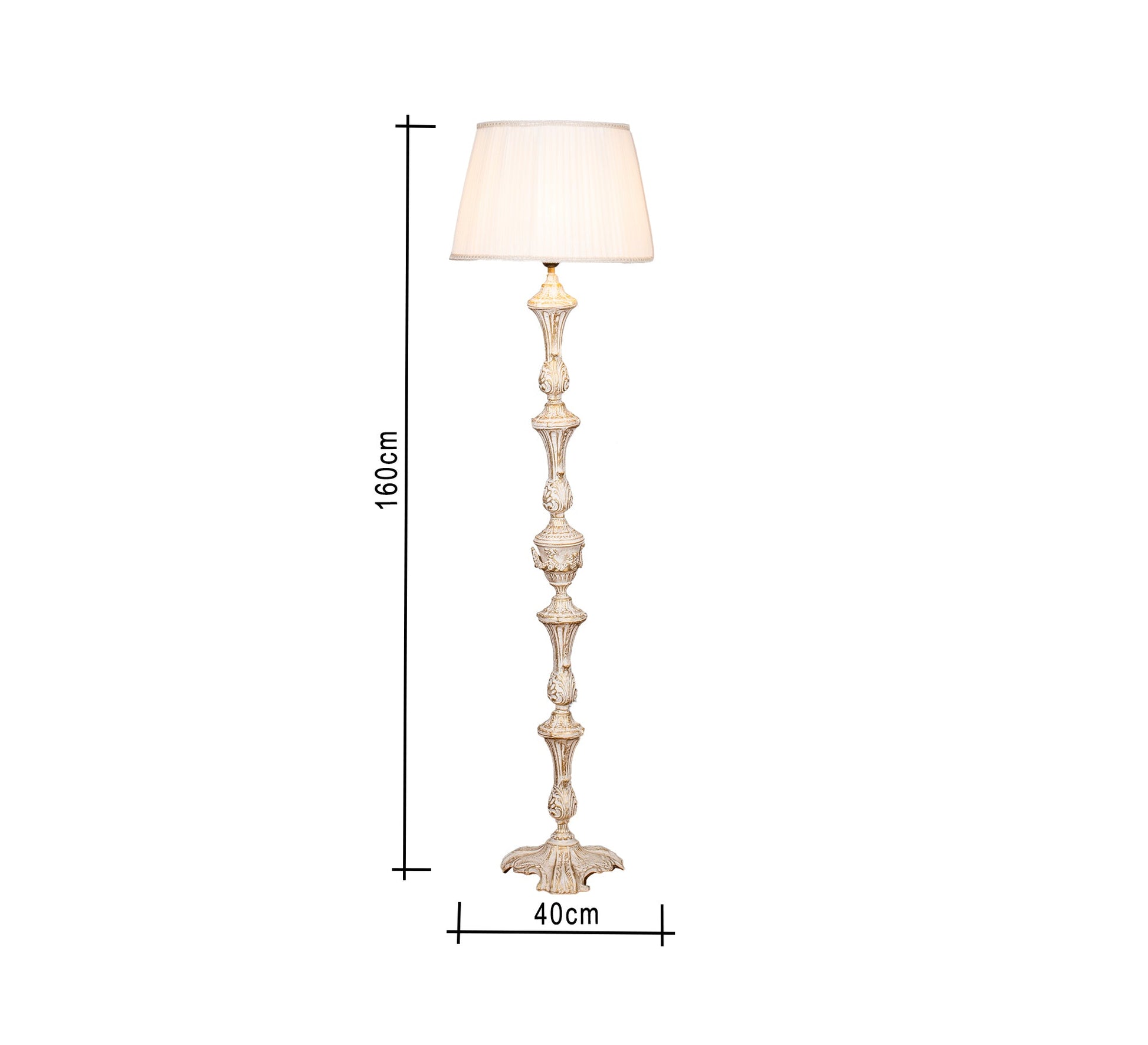 Tall floor lamp with a luxurious touch - Vitrine Furniture - Lighting