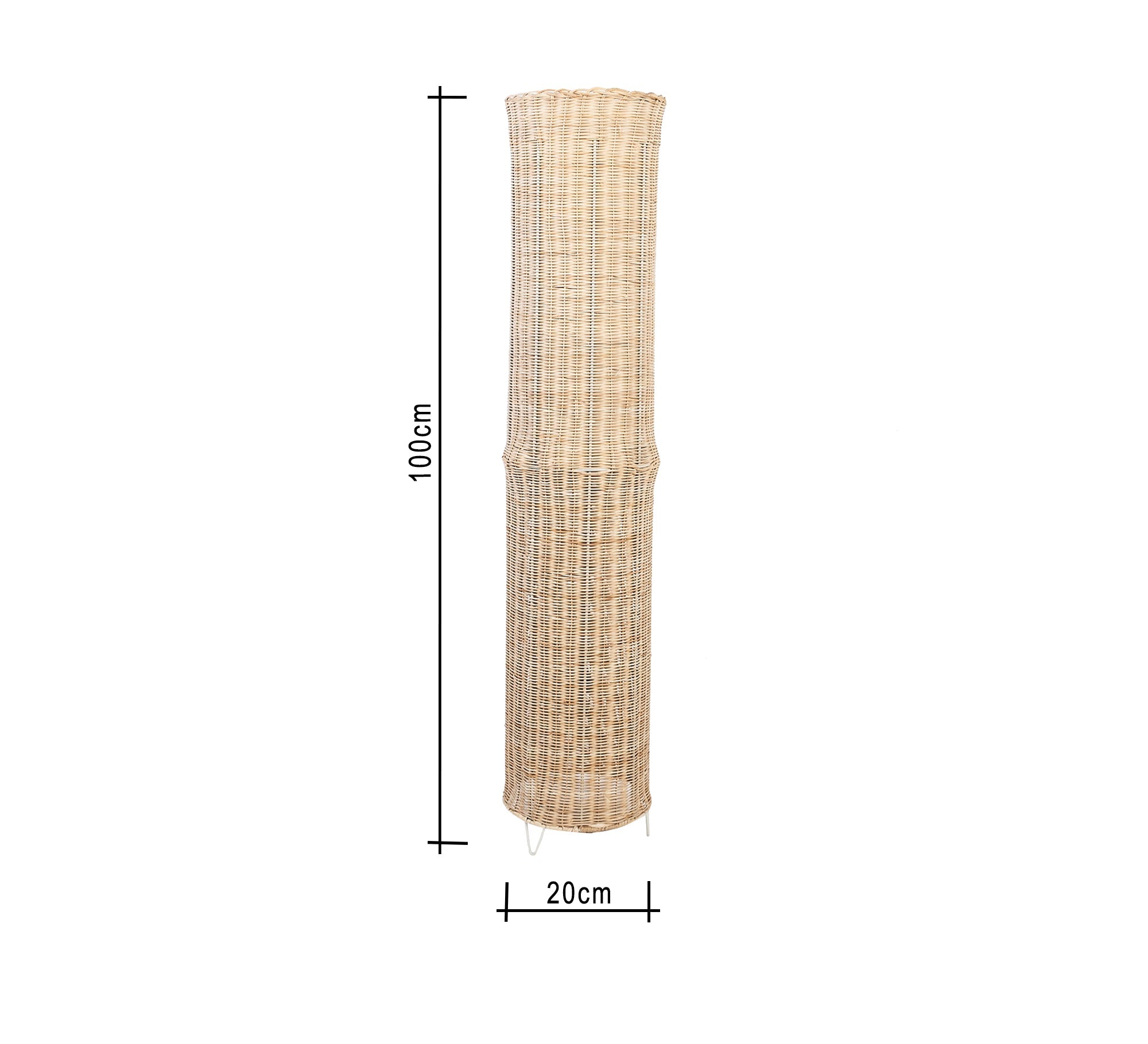 Tall floor lamp with metal legs - Vitrine Furniture - Lighting