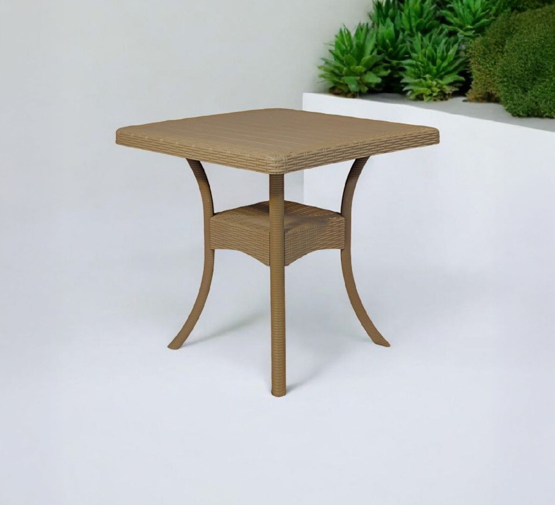 Terrace and garden seating set with a square table - Vitrine Furniture - Outdoor Products