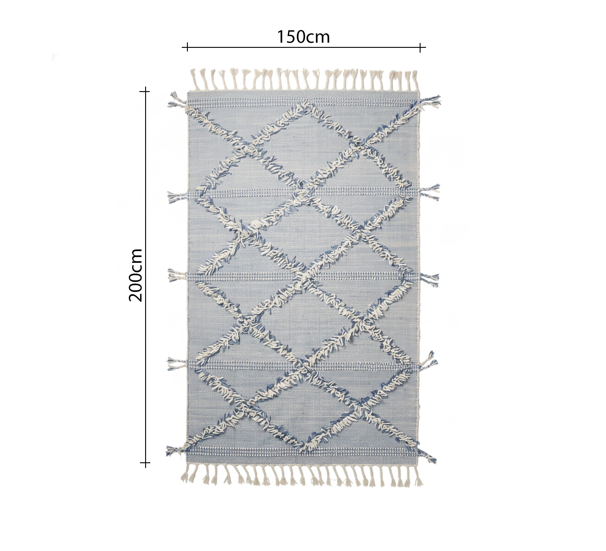 Textured rug in a neutral color - Vitrine Furniture - Accessories