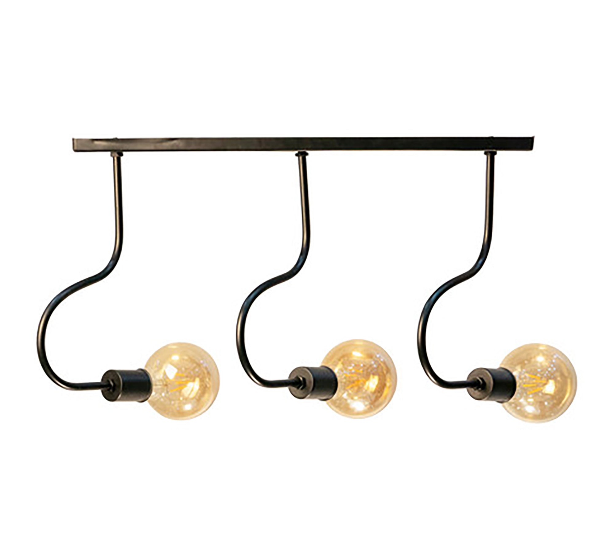 Three - Arm Ruler Ceiling Lamp - Vitrine Furniture - Lighting