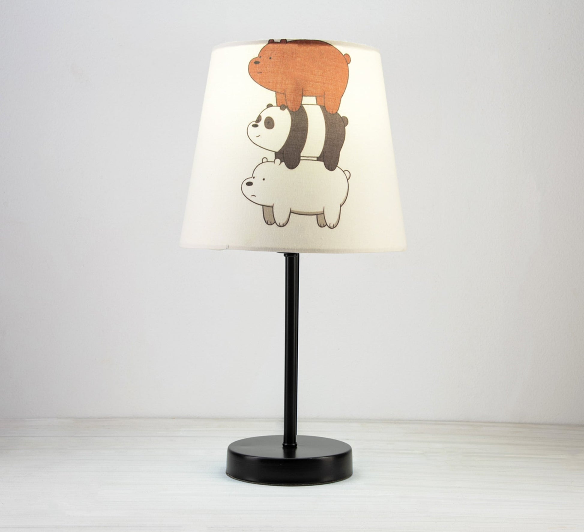 Three Bears Lamp: Cute and playful design with a black base - Vitrine Furniture - Lighting