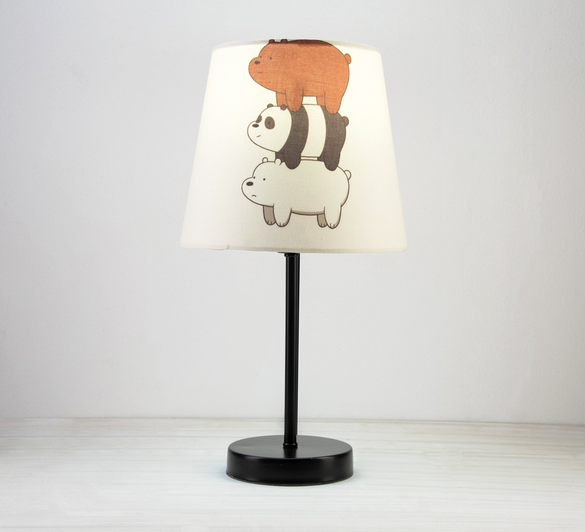Three Bears Lamp: Cute and playful design with a black base - Vitrine Furniture - Lighting