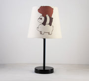 Three Bears Lamp: Cute and playful design with a black base - Vitrine Furniture - Lighting