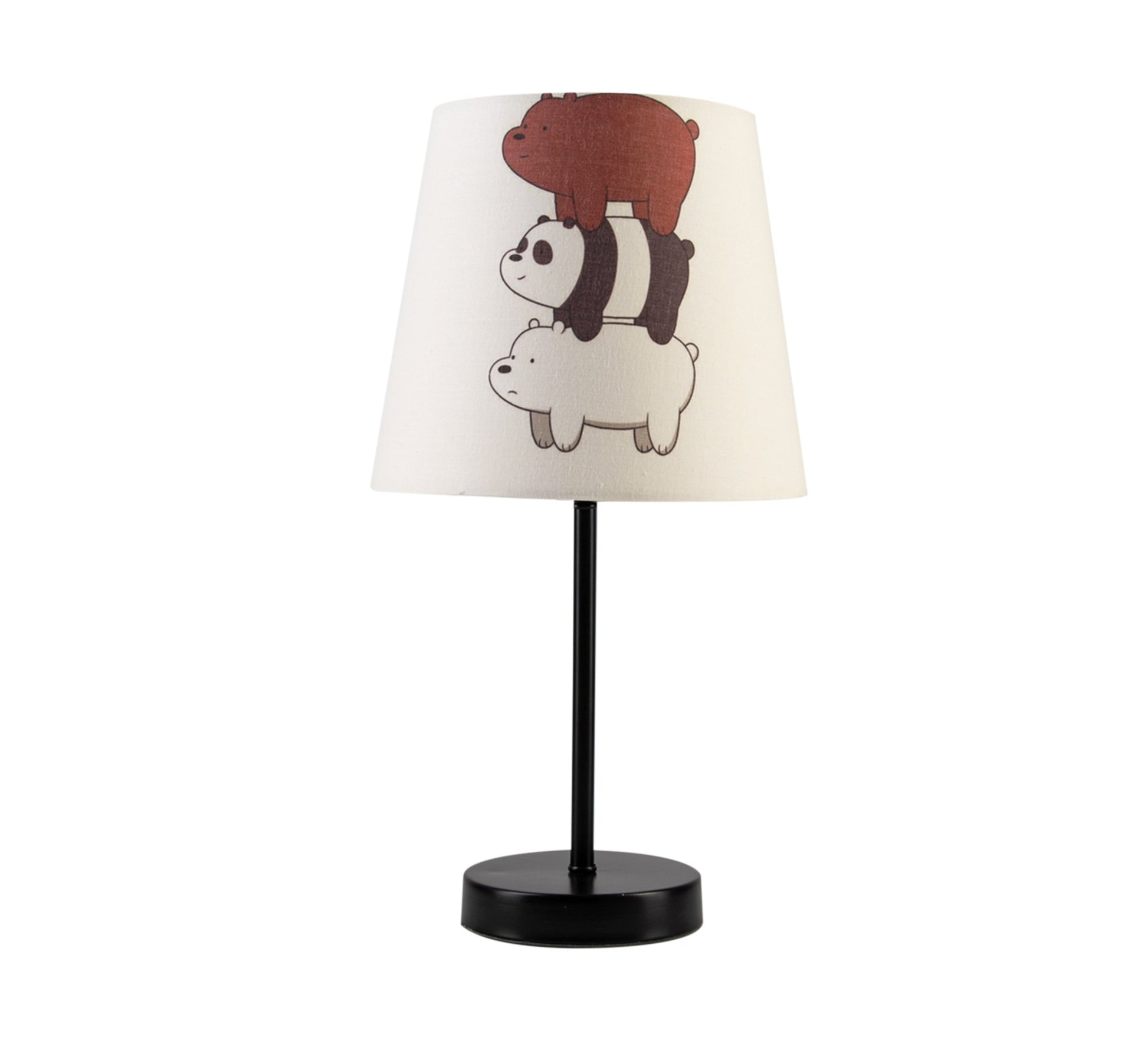 Three Bears Lamp: Cute and playful design with a black base - Vitrine Furniture - Lighting