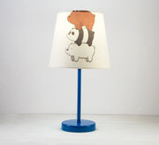 Three Bears Lamp: Cute and playful design with a blue base - Vitrine Furniture - Lighting