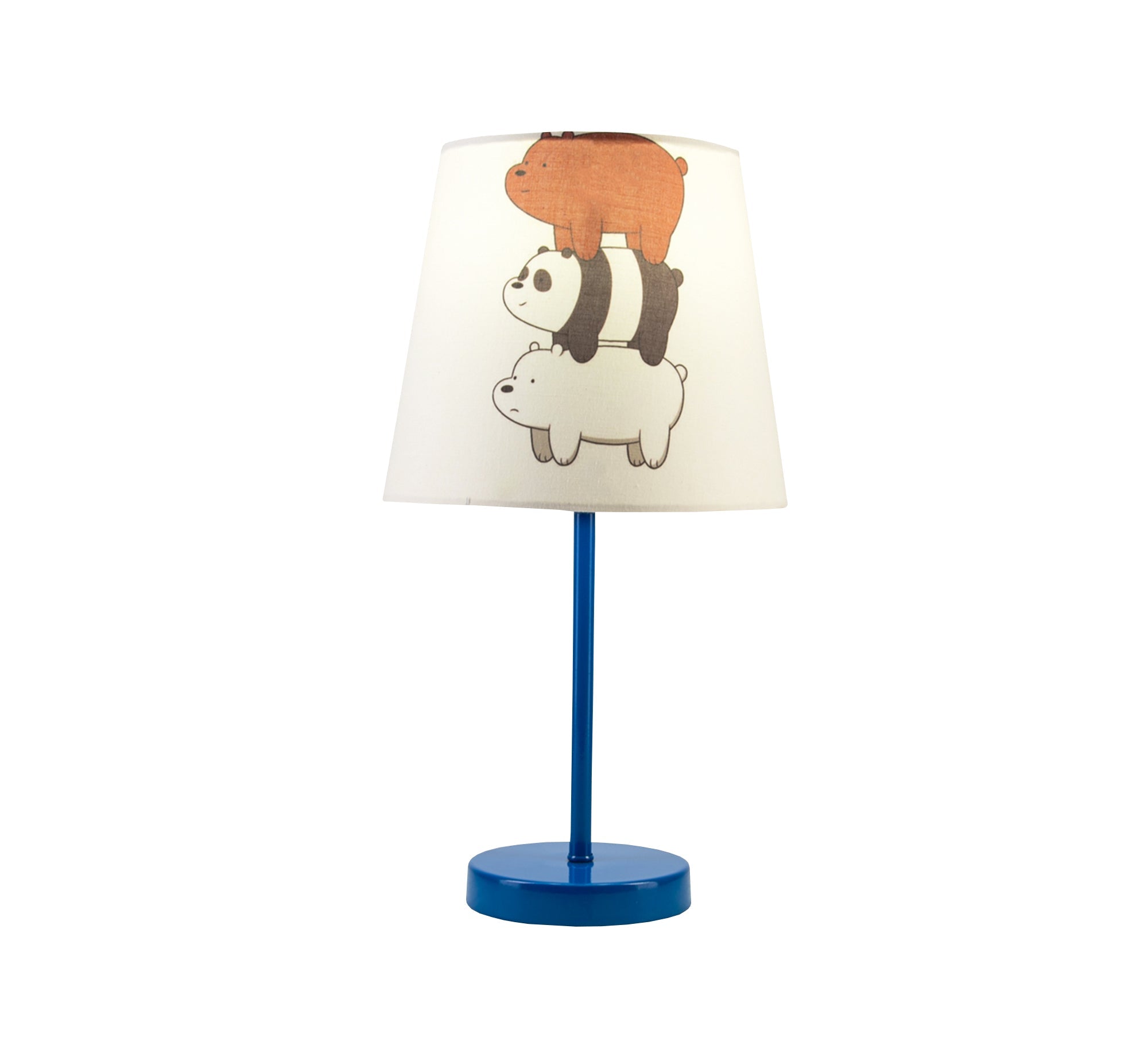 Three Bears Lamp: Cute and playful design with a blue base - Vitrine Furniture - Lighting