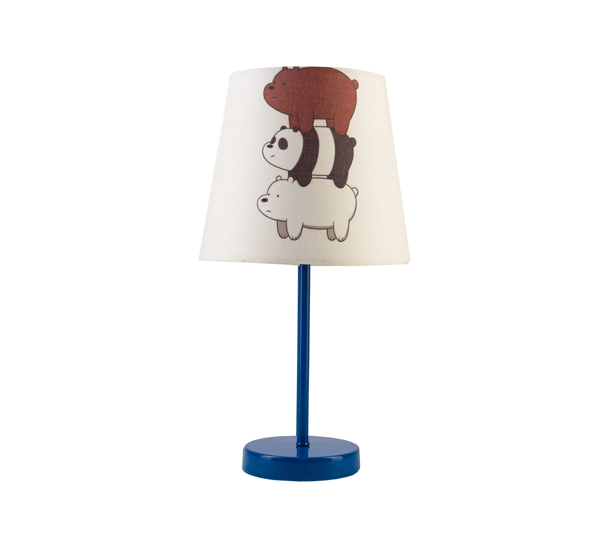 Three Bears Lamp: Cute and playful design with a blue base - Vitrine Furniture - Lighting