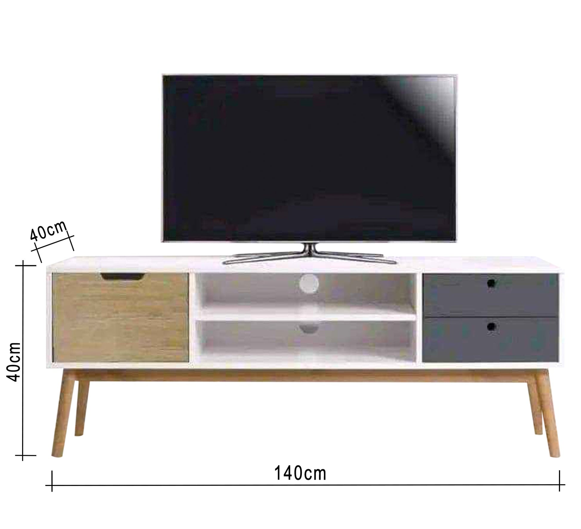 Three color TV unit - Vitrine Furniture - Furniture