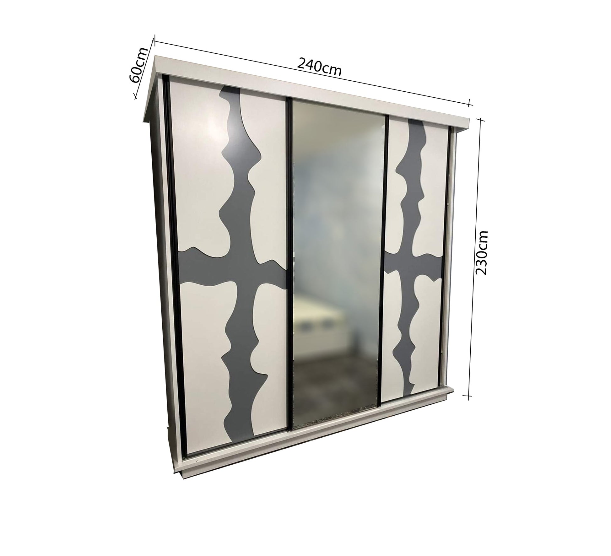 Three - door sliding wardrobe - Vitrine Furniture - Furniture