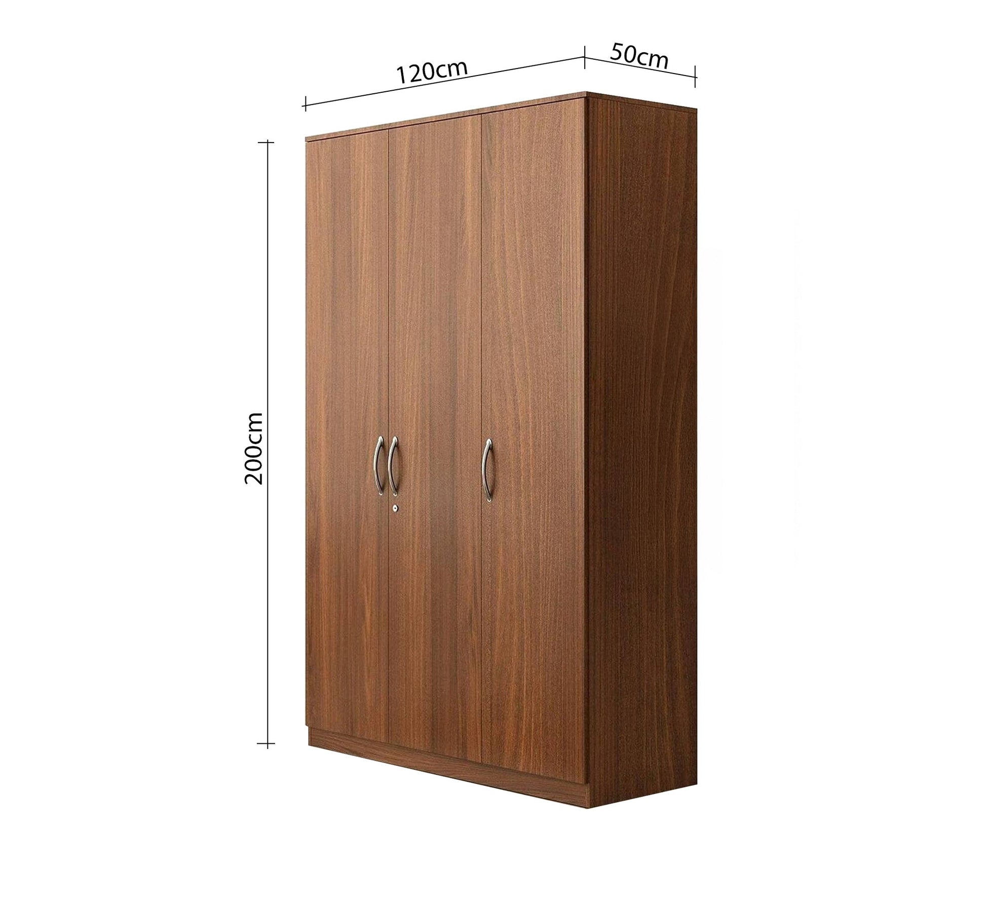 Three - door wooden wardrobe - Vitrine Furniture - Furniture