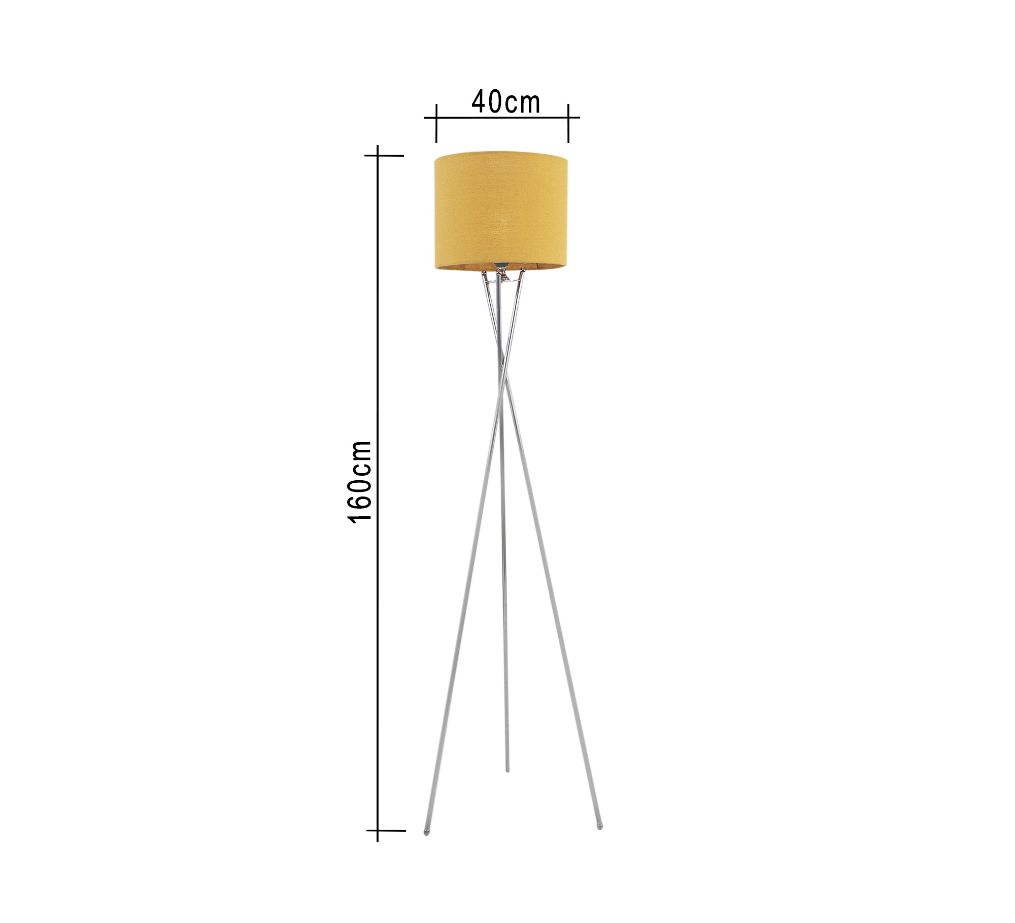 Three - legged metal floor lamp - Vitrine Furniture - Lighting