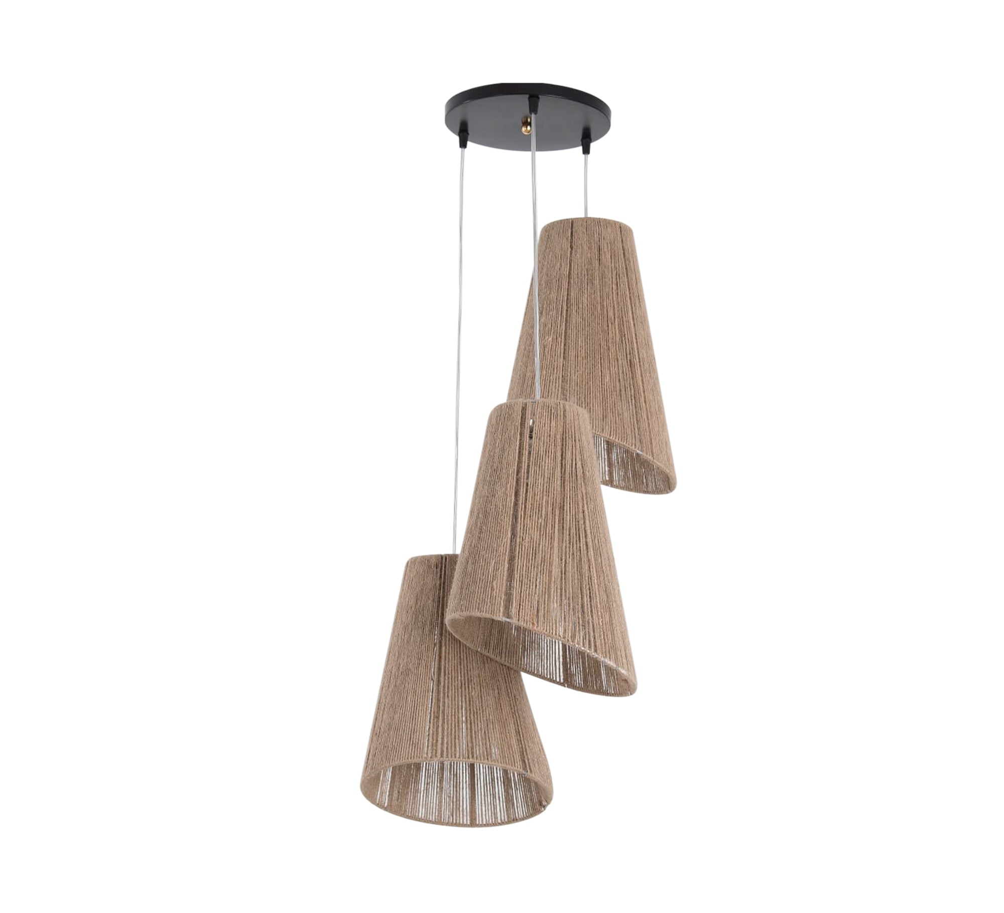 Three - light pendant lighting at different levels - Vitrine Furniture - Lighting