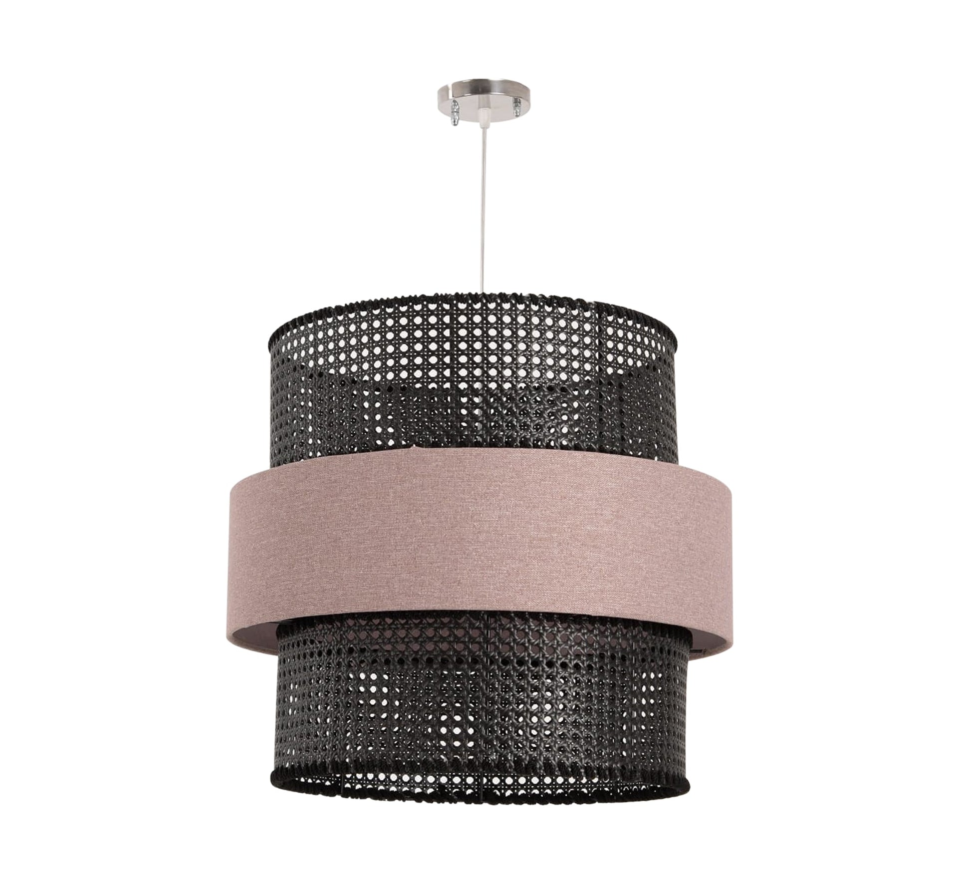 Three - light pendant lighting with a ceiling - mounted base - Vitrine Furniture - Lighting