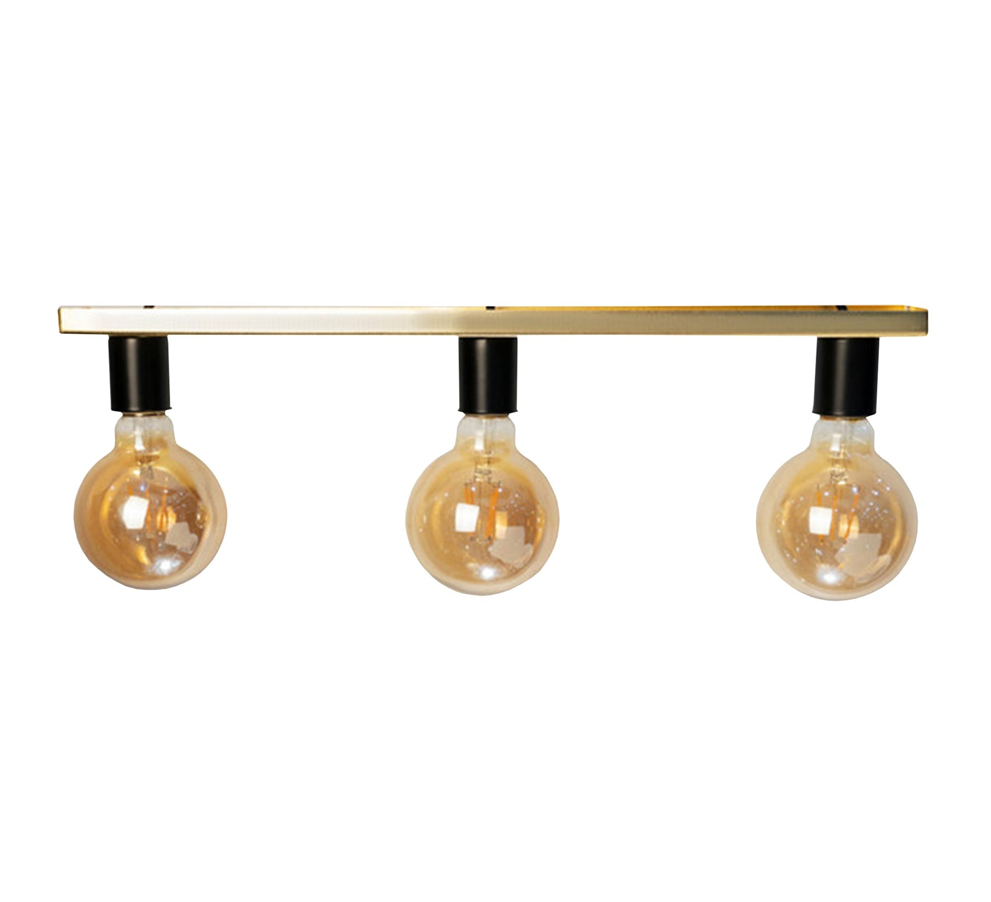 Three - Light Ruler Ceiling Lamp - Vitrine Furniture - Lighting
